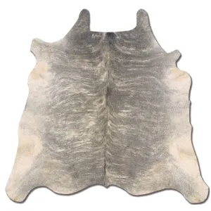 Linon Cowhide Light Brindle Full Skin Rug (5' x 8') - 5 x 6.6