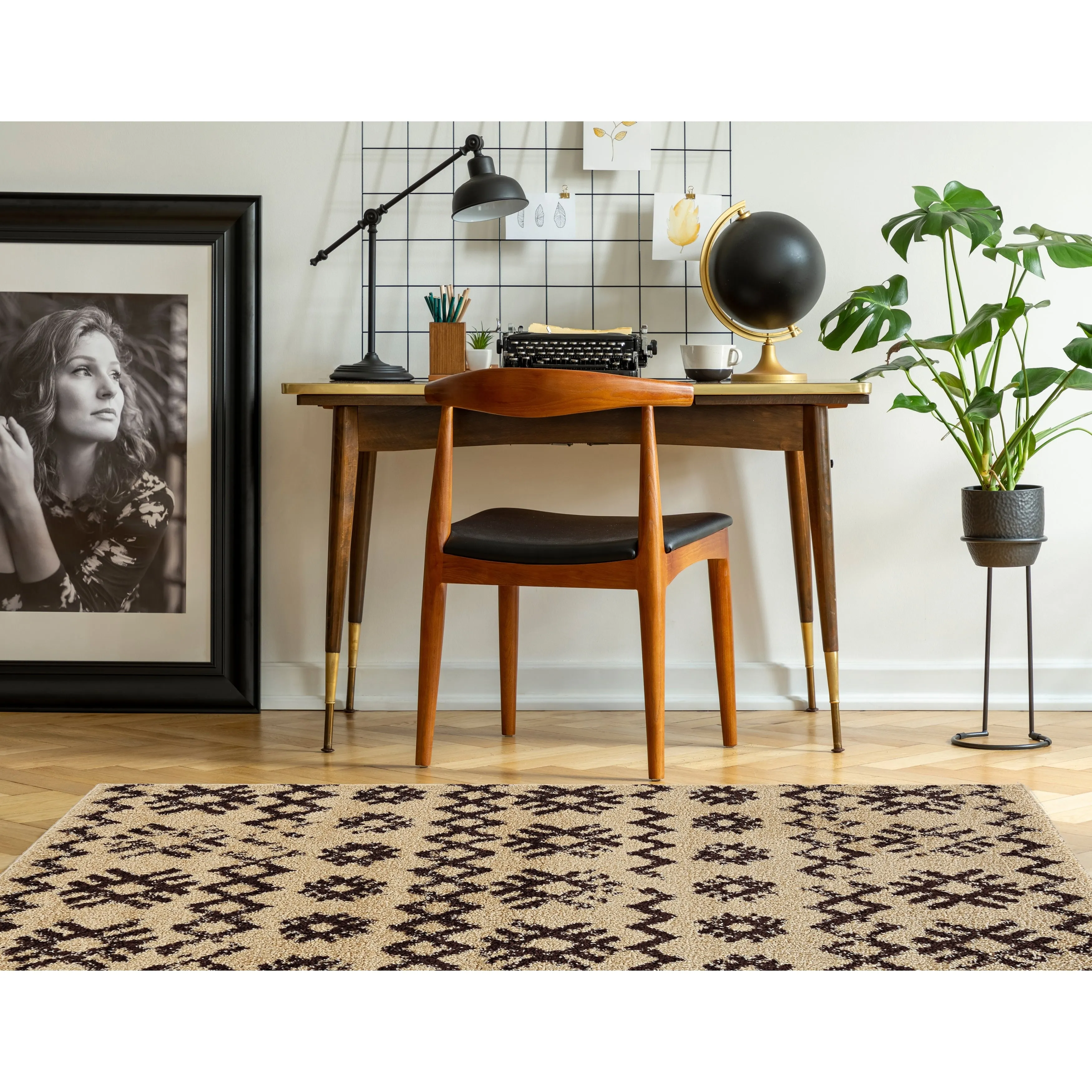 Linon Moroccan Mekenes Rug