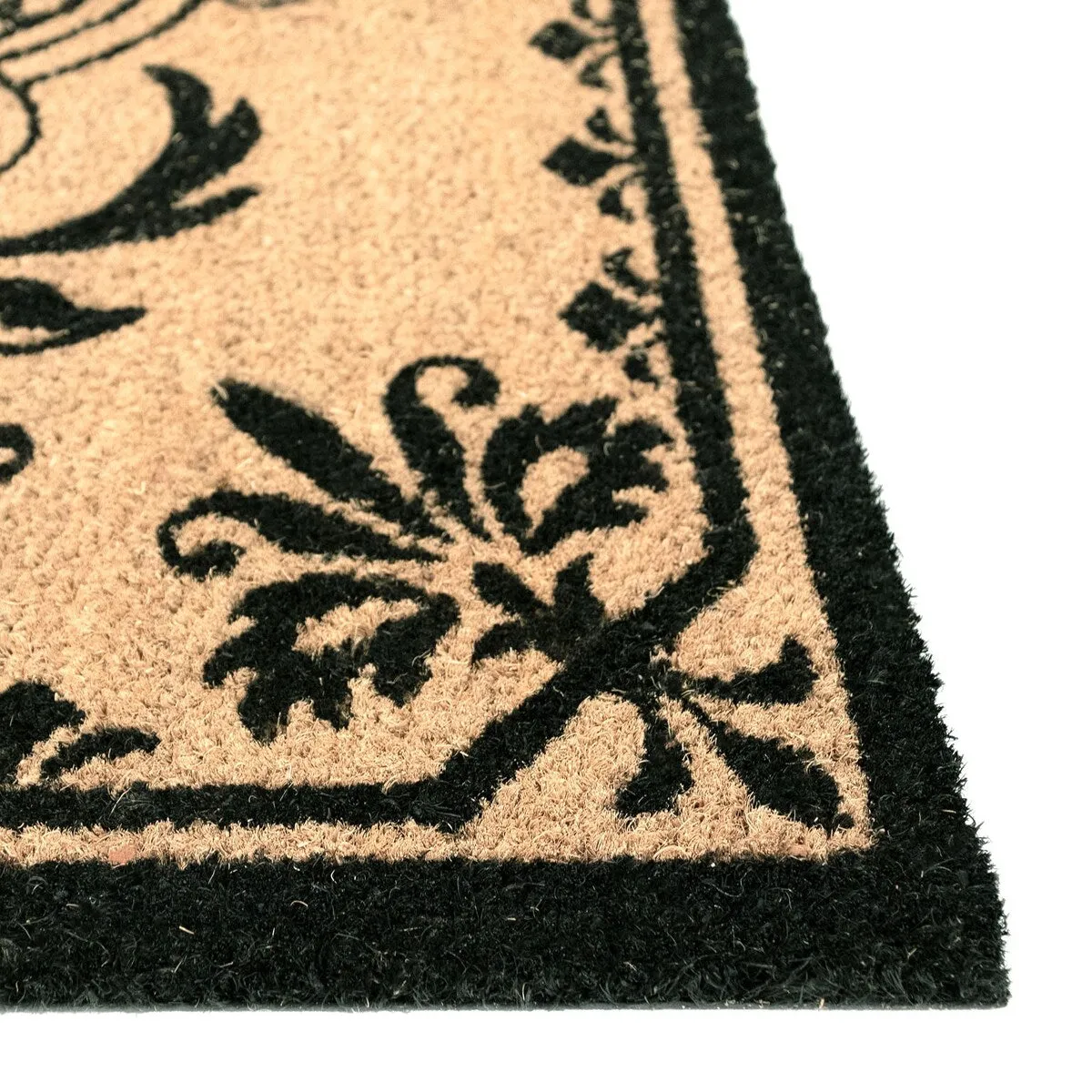 Liora Manne Dwell Vine Outdoor Mat Black