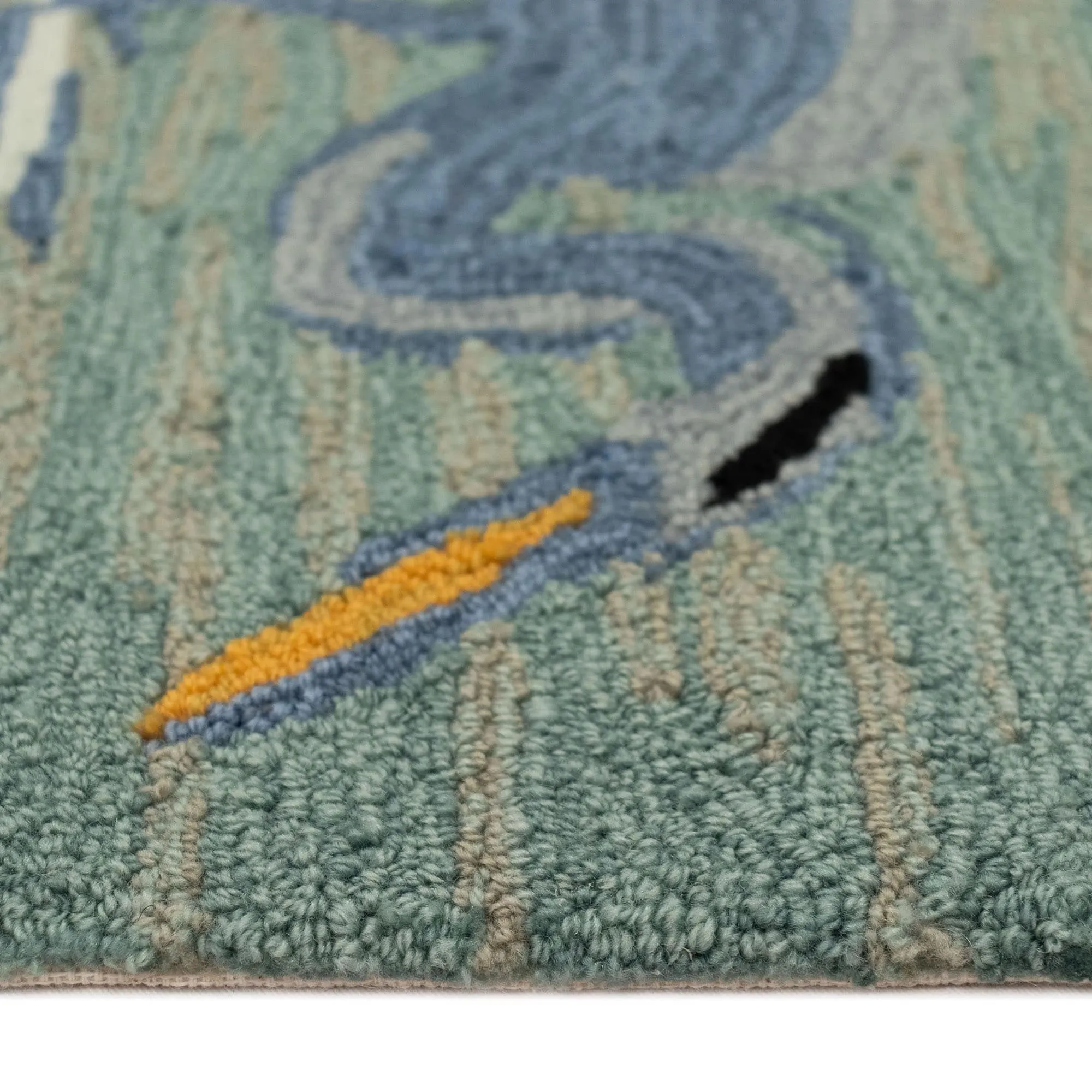 Liora Manne Frontporch Blue Heron Indoor/Outdoor Rug