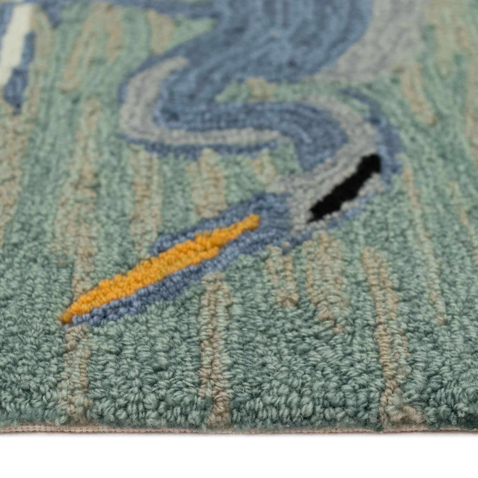 Liora Manne Frontporch Blue Heron Indoor/Outdoor Rug