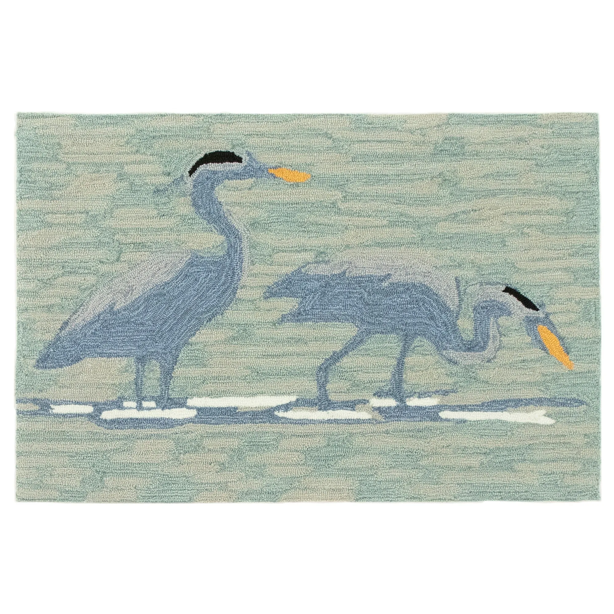 Liora Manne Frontporch Blue Heron Indoor/Outdoor Rug