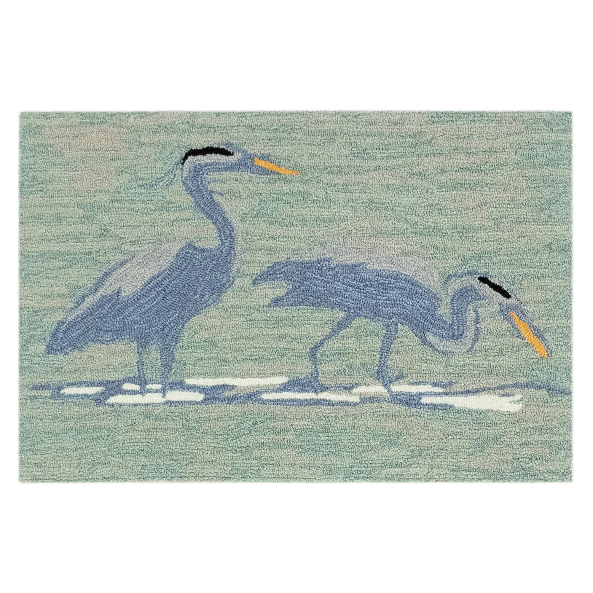 Liora Manne Frontporch Blue Heron Indoor/Outdoor Rug