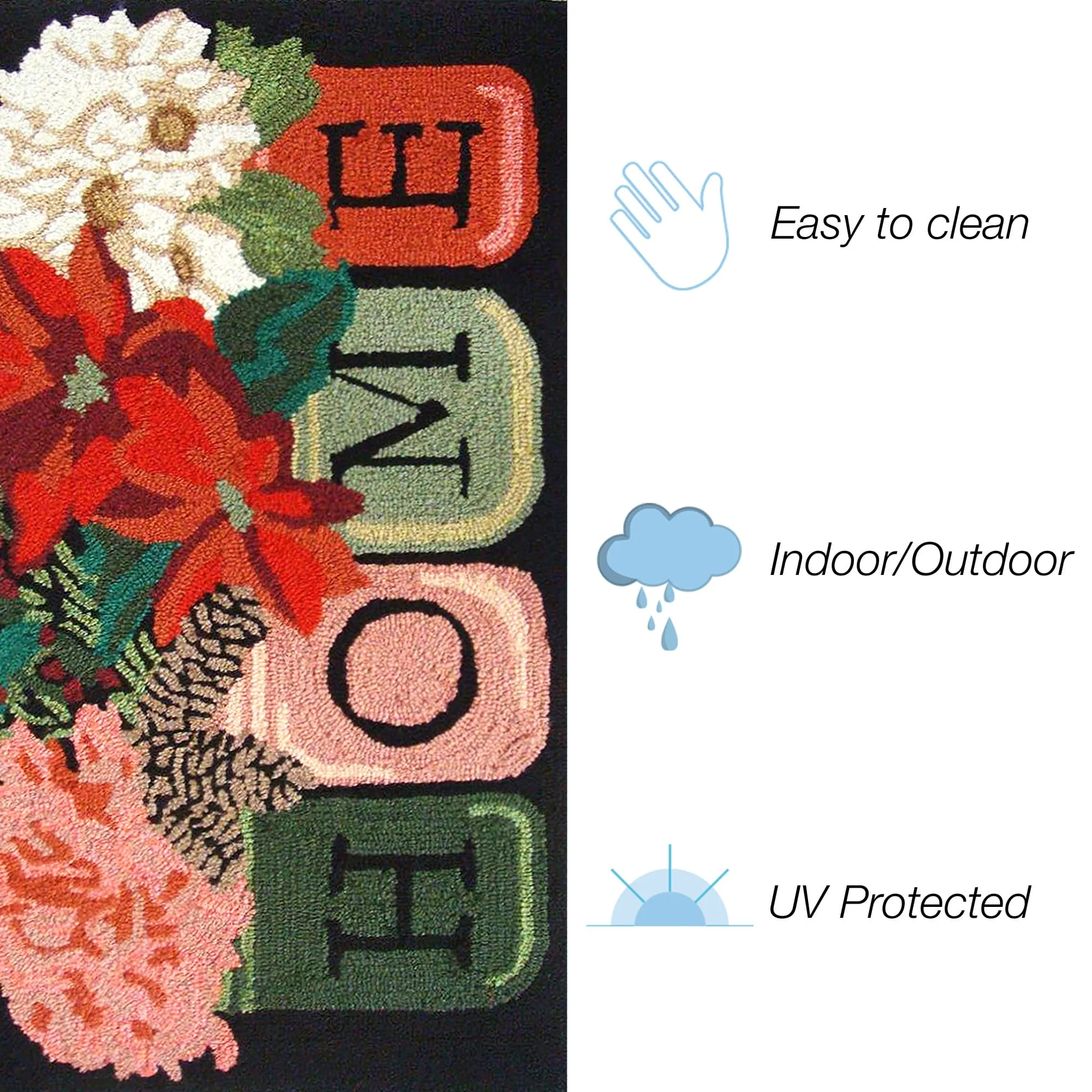 Liora Manne Frontporch Holiday Home Indoor/Outdoor Rug