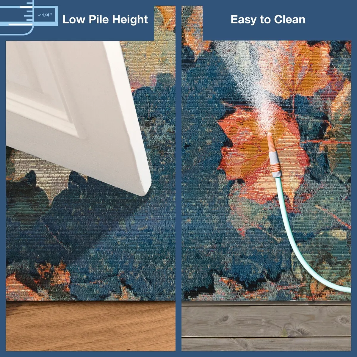 Liora Manne Marina Fall In Love Indoor/Outdoor Rug
