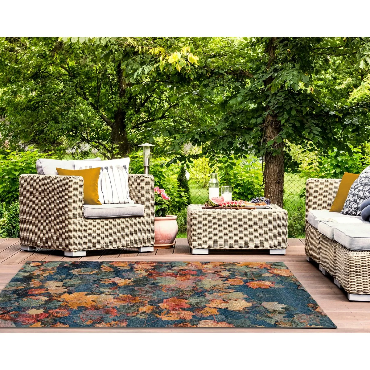 Liora Manne Marina Fall In Love Indoor/Outdoor Rug