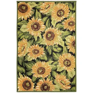 Liora Manne Marina Sunflowers Indoor/Outdoor Rug