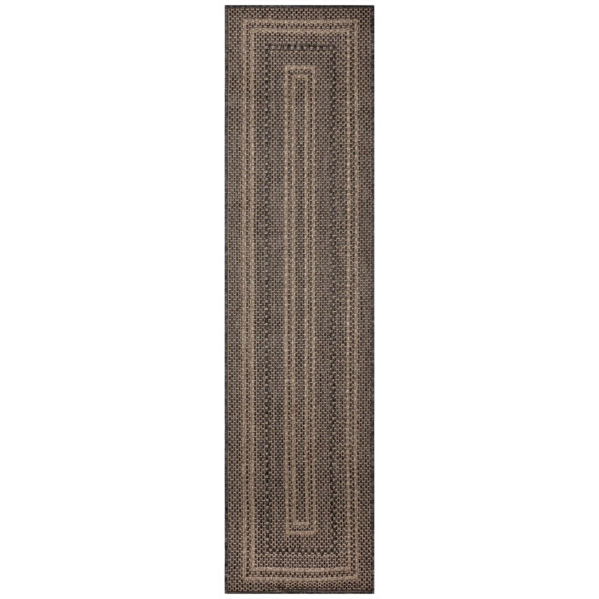 Liora Manne Monaco Multi Border Indoor/Outdoor Area Rug