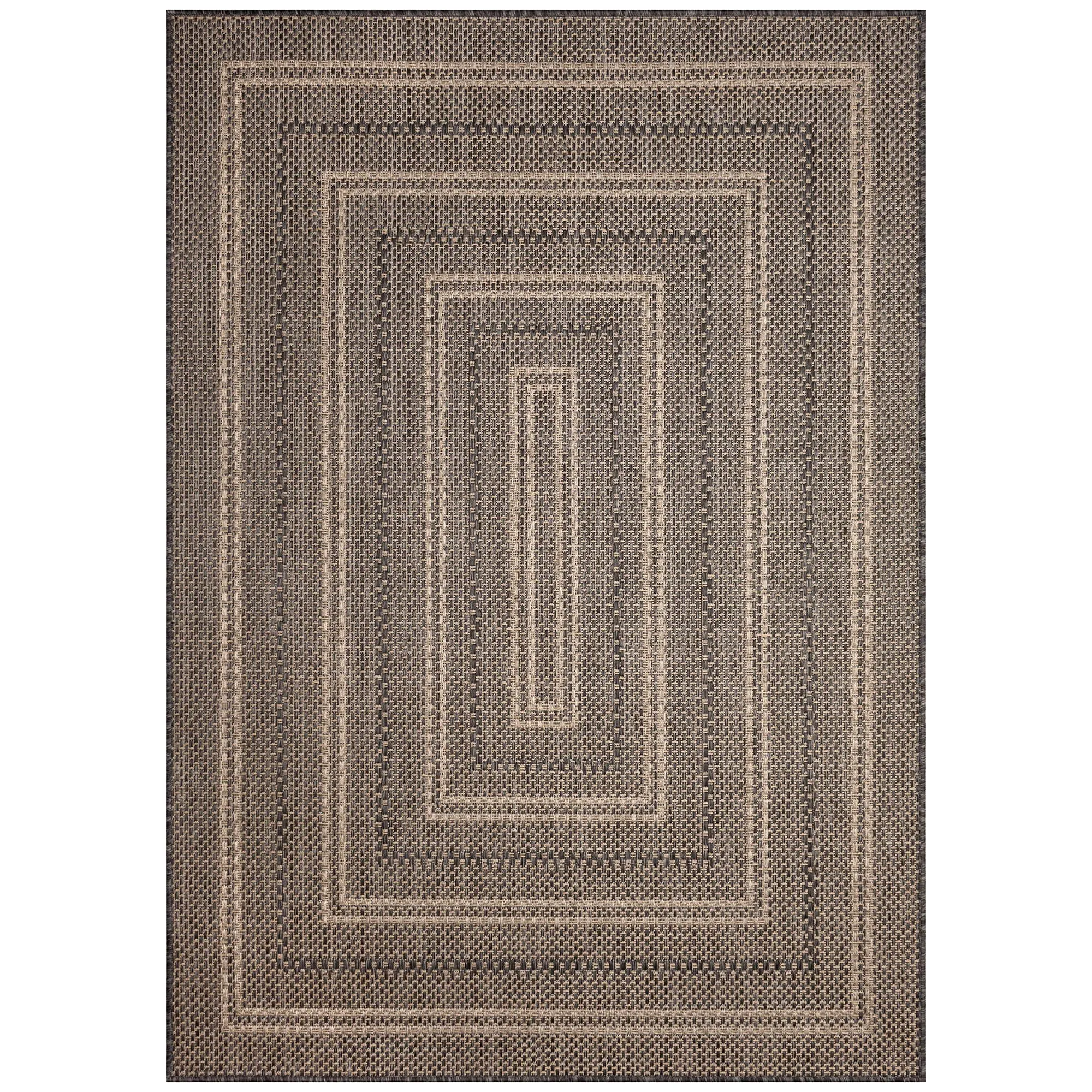 Liora Manne Monaco Multi Border Indoor/Outdoor Area Rug