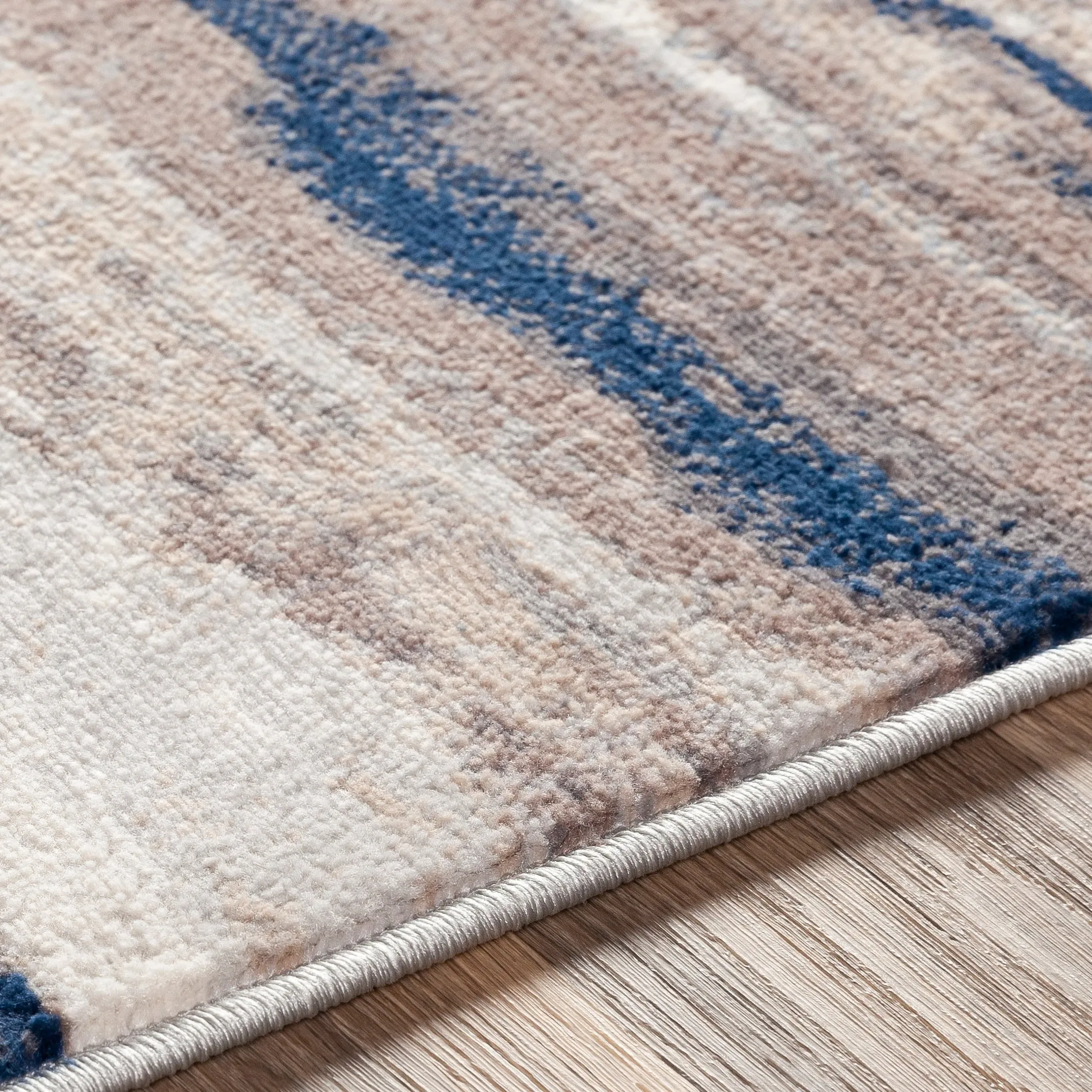 Livabliss Ajax Modern Striped Area Rug