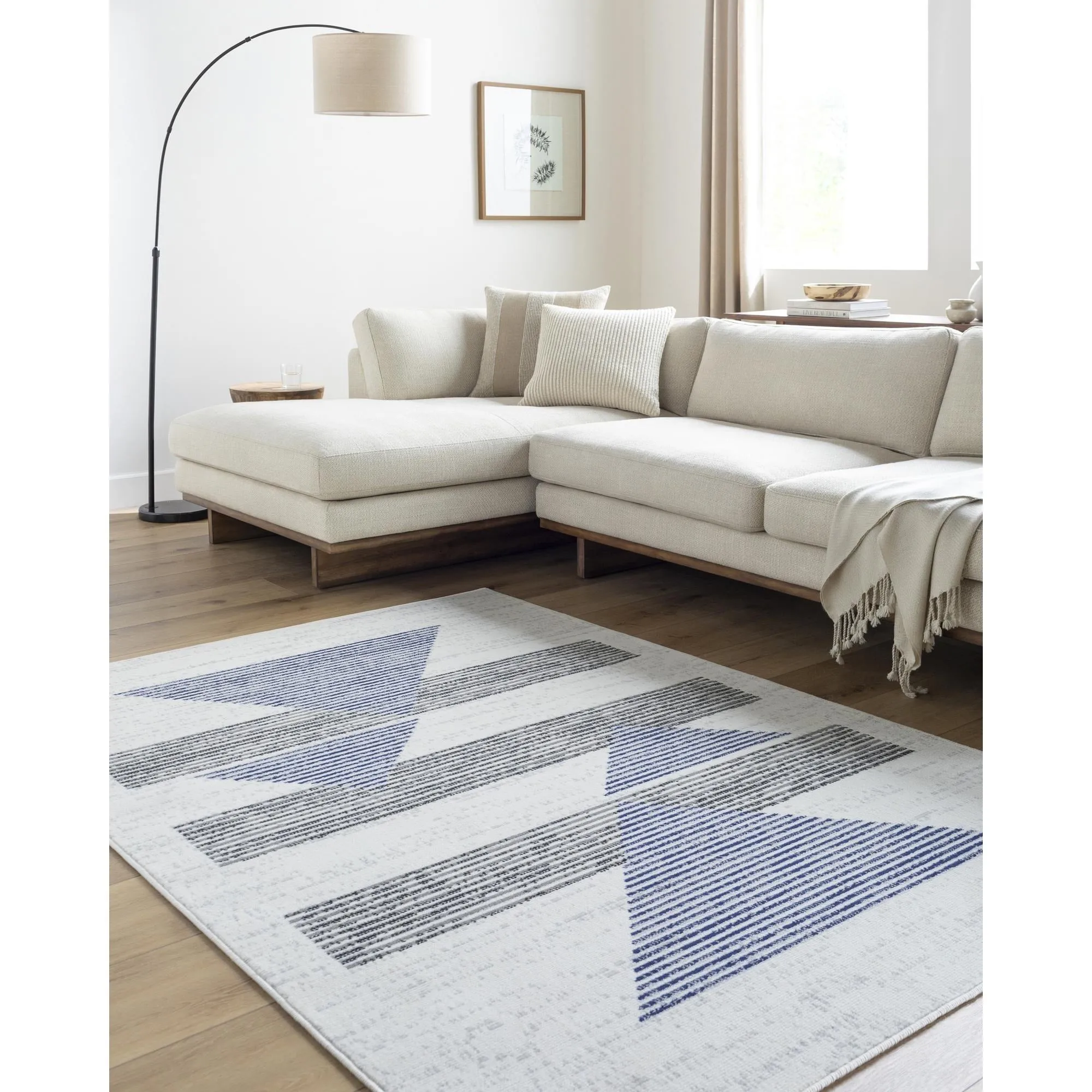 Livabliss Alara Modern Geometric Area Rug
