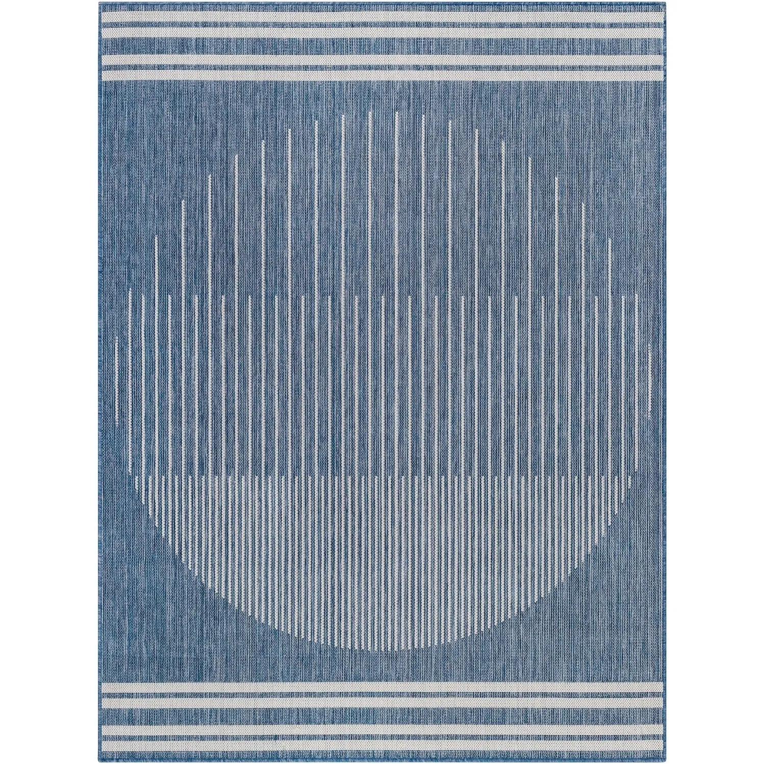 Livabliss Amesbury Indoor/ Outdoor Mod Geometric Area Rug
