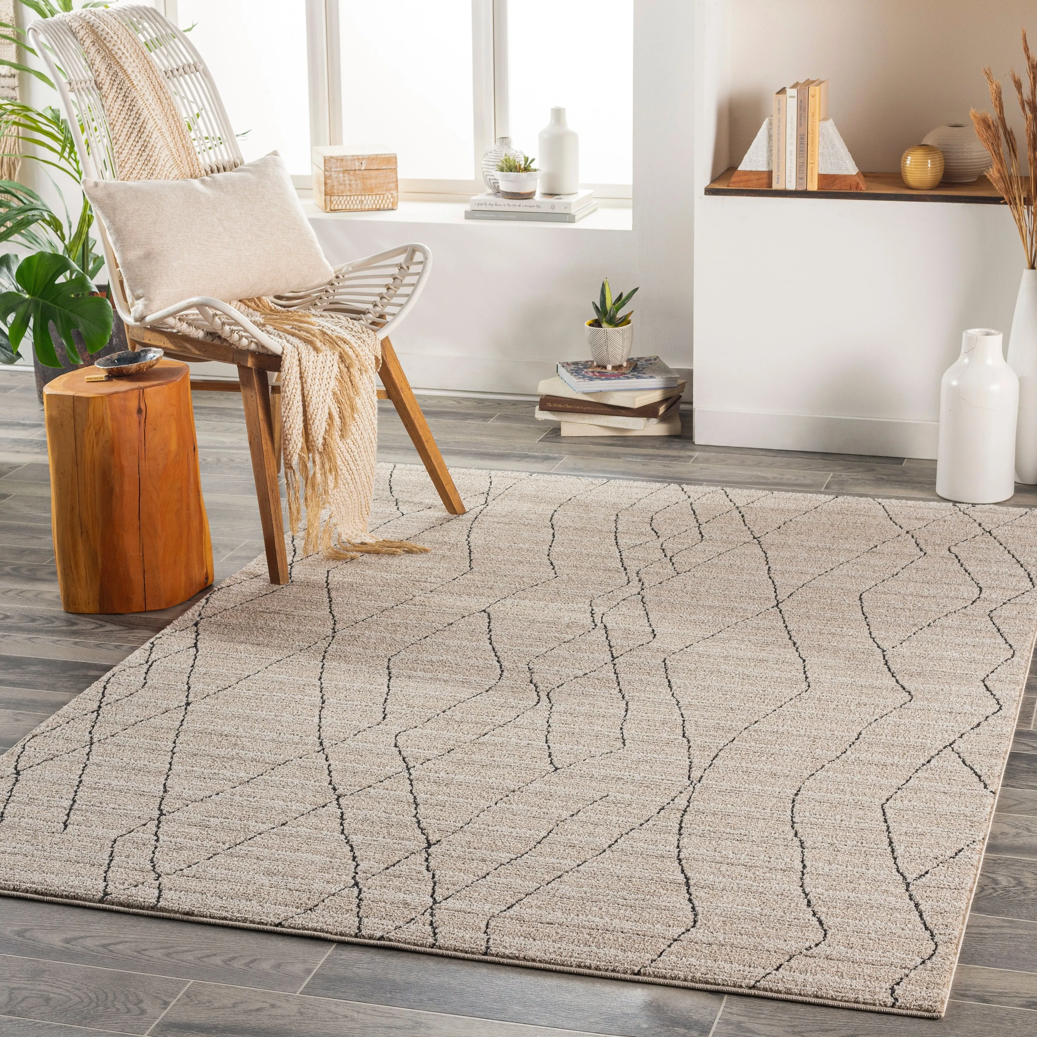 Livabliss Andresz Global Geometric Area Rug
