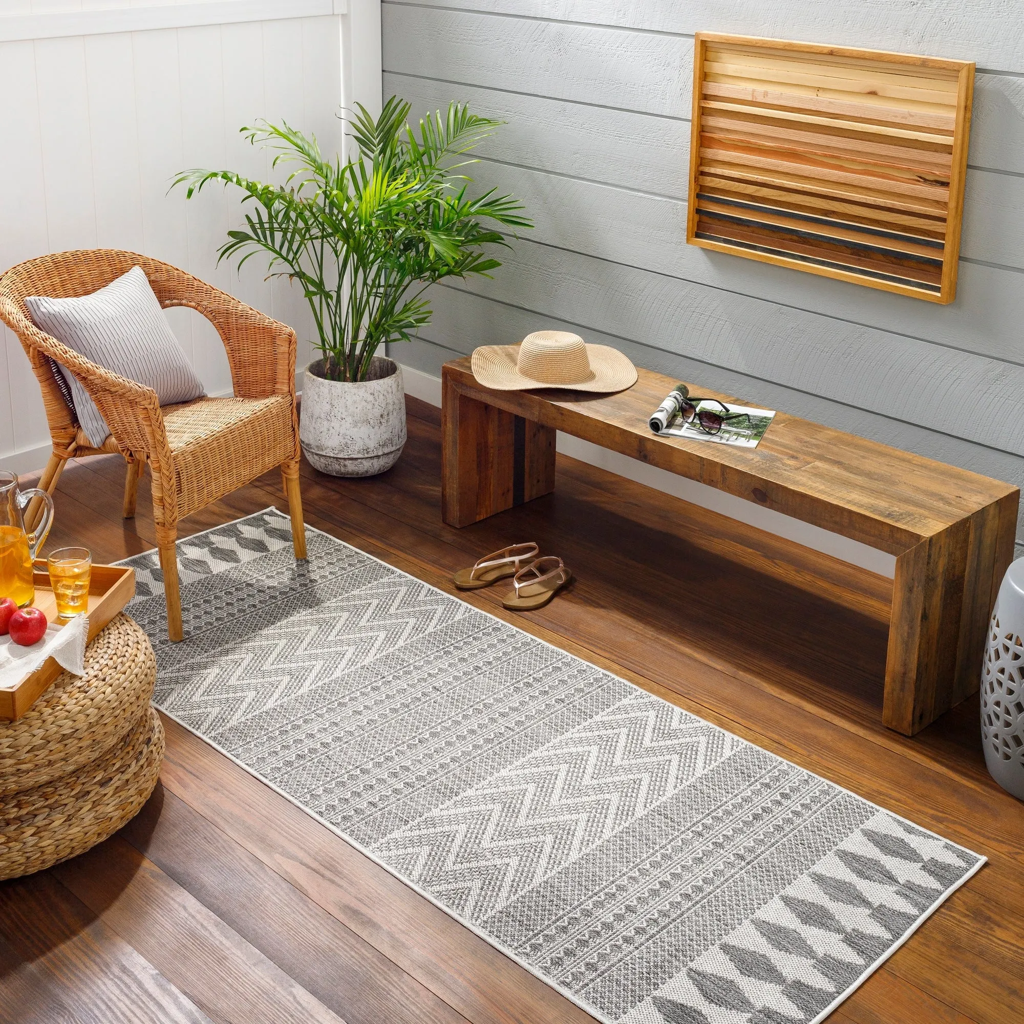Livabliss Athos Indoor/ Outdoor Moroccan Area Rug