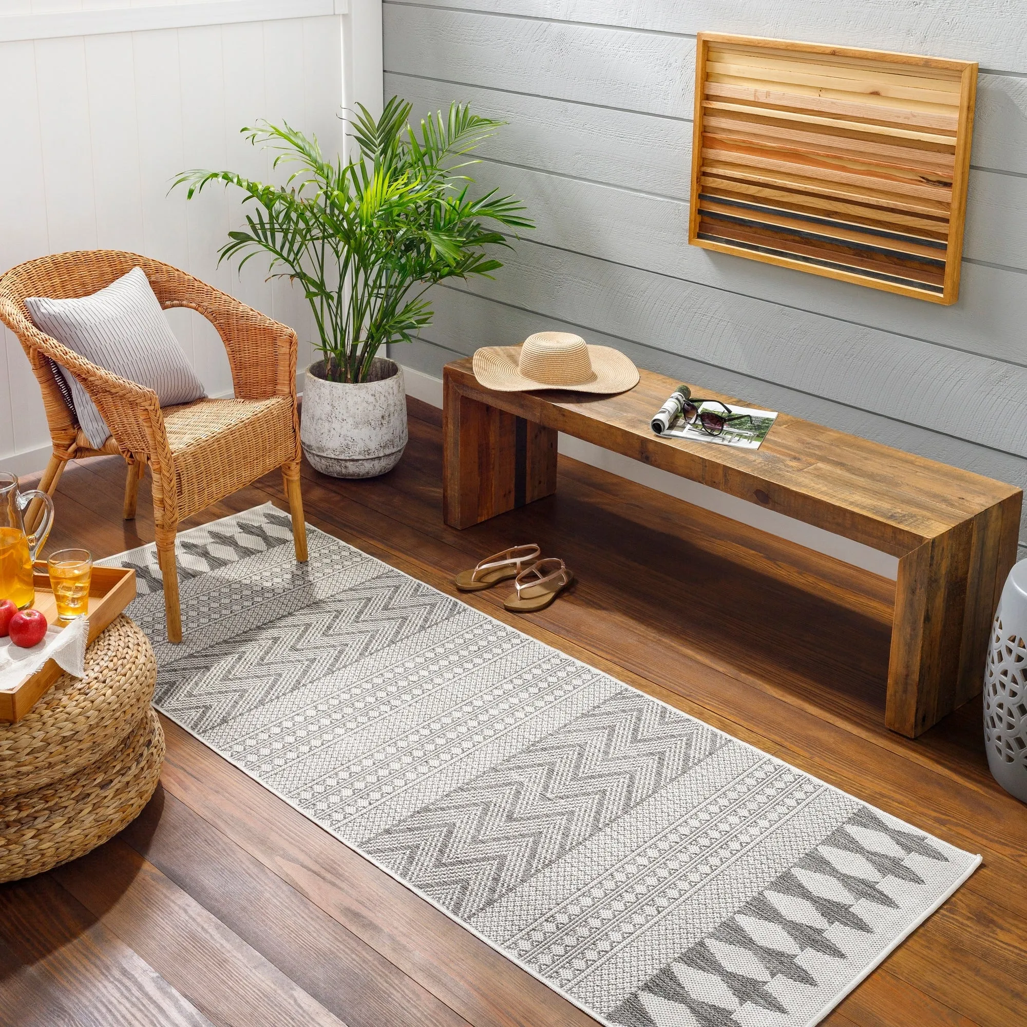 Livabliss Athos Indoor/ Outdoor Moroccan Area Rug