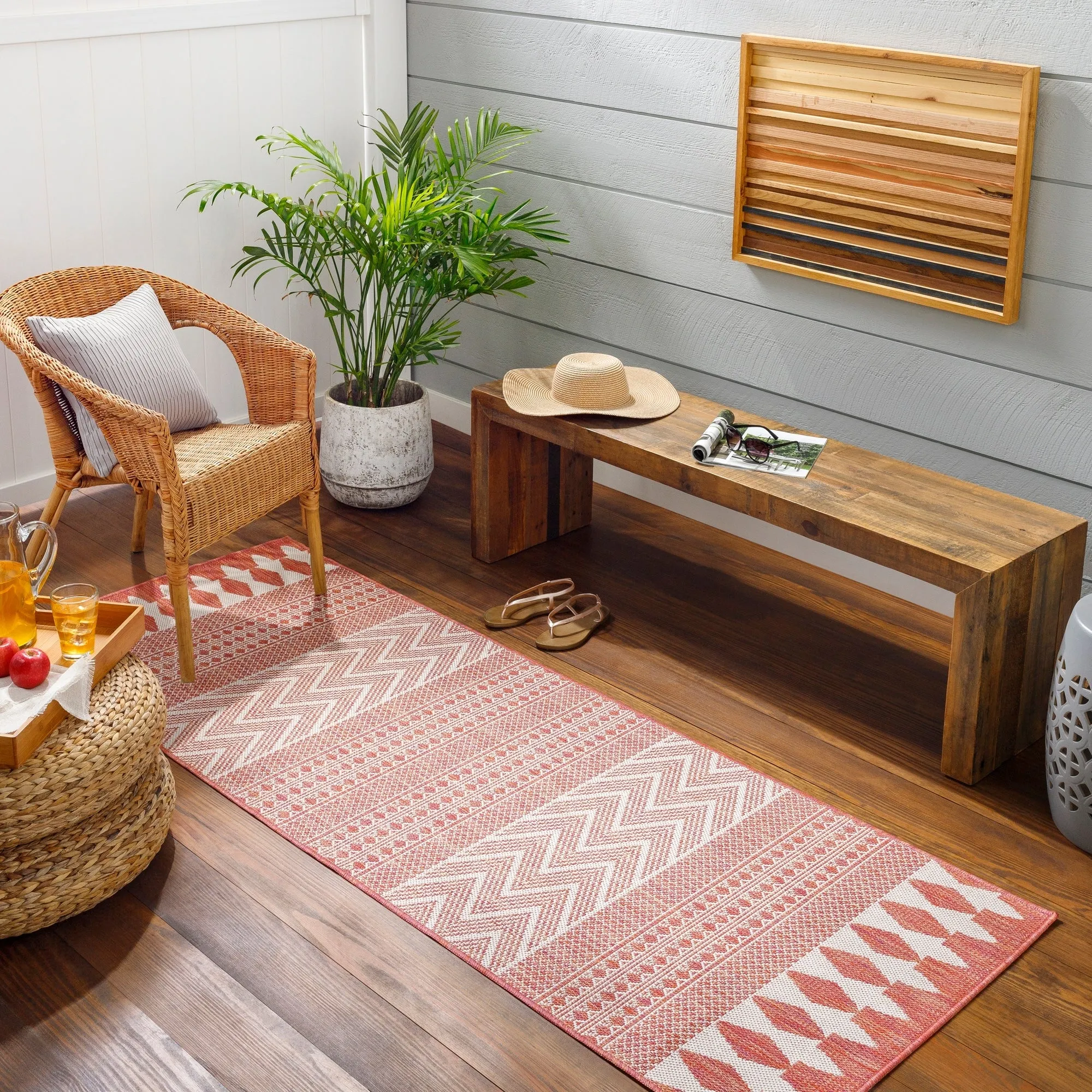 Livabliss Athos Indoor/ Outdoor Moroccan Area Rug