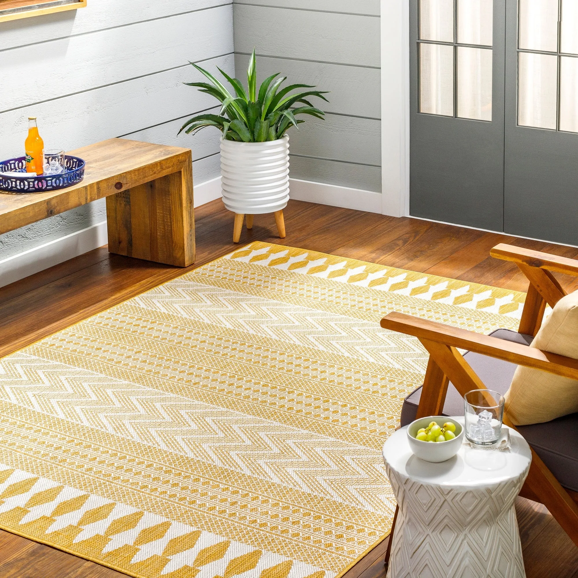 Livabliss Athos Indoor/ Outdoor Moroccan Area Rug