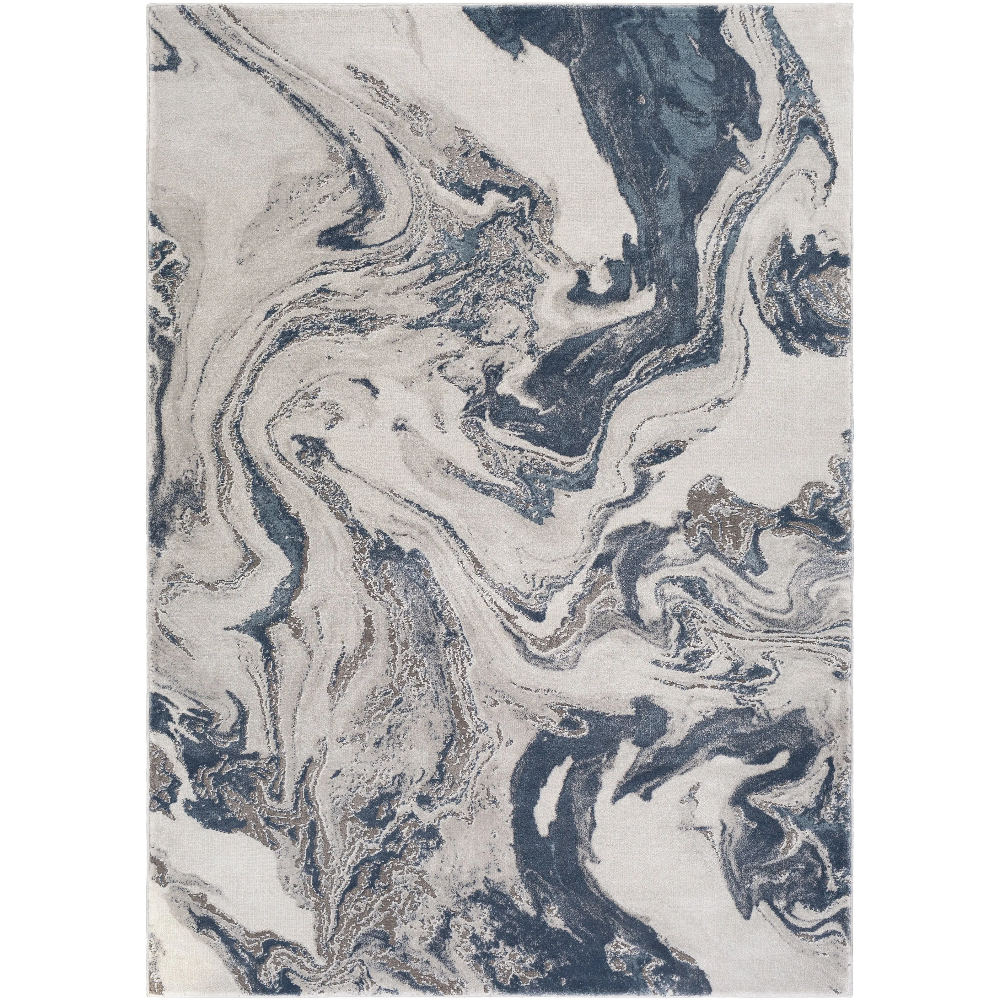 Livabliss Auria Modern Swirl Area Rug