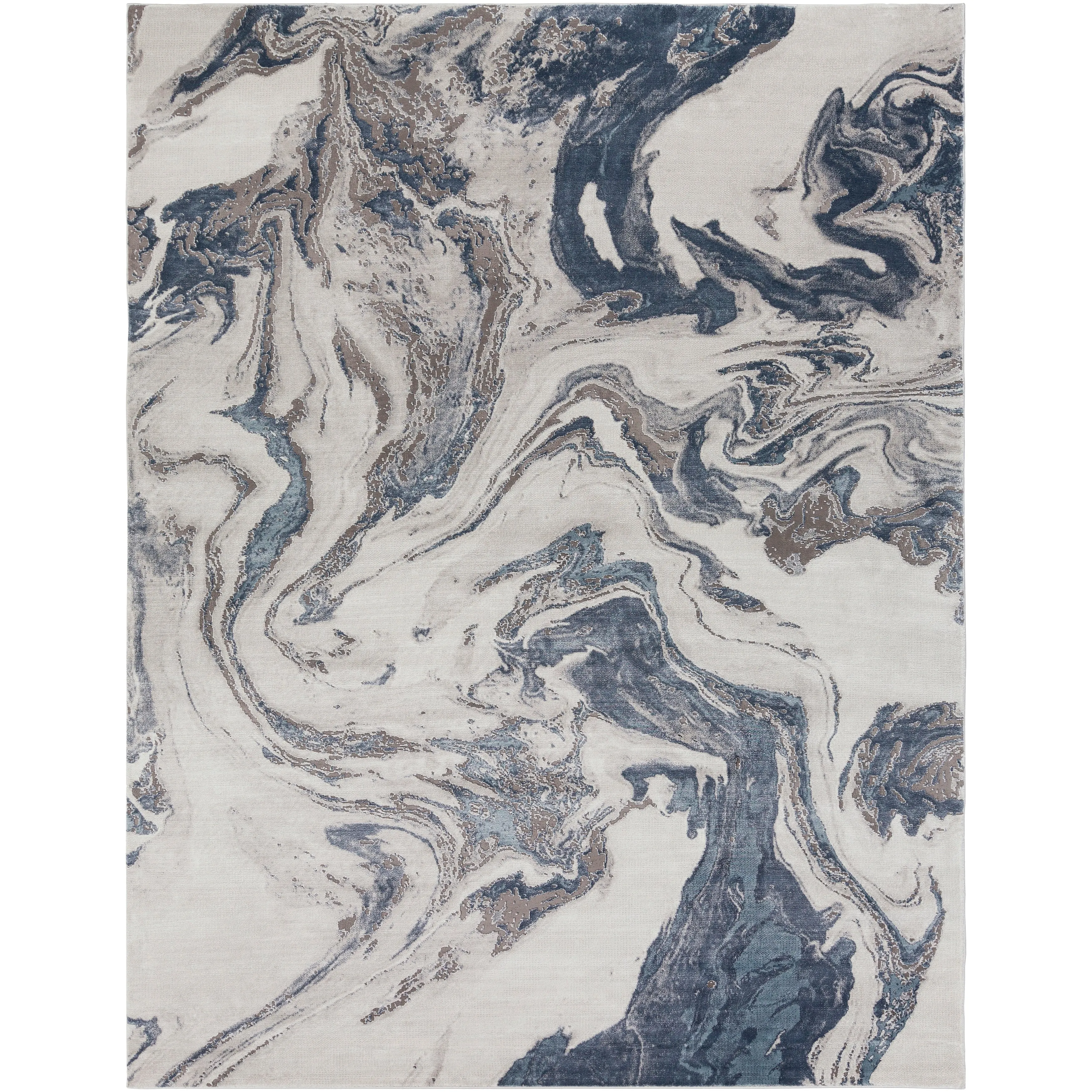 Livabliss Auria Modern Swirl Area Rug