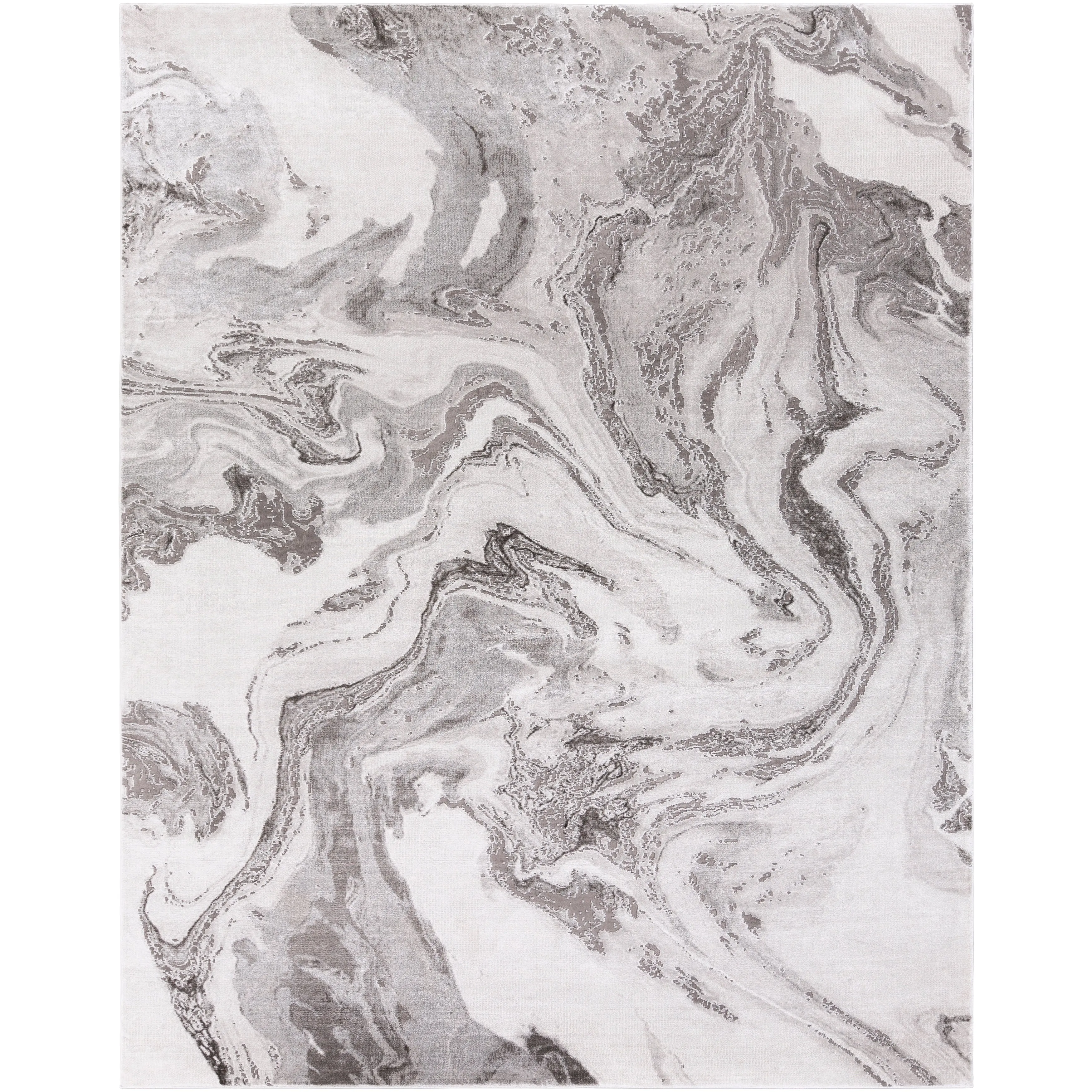 Livabliss Auria Modern Swirl Area Rug