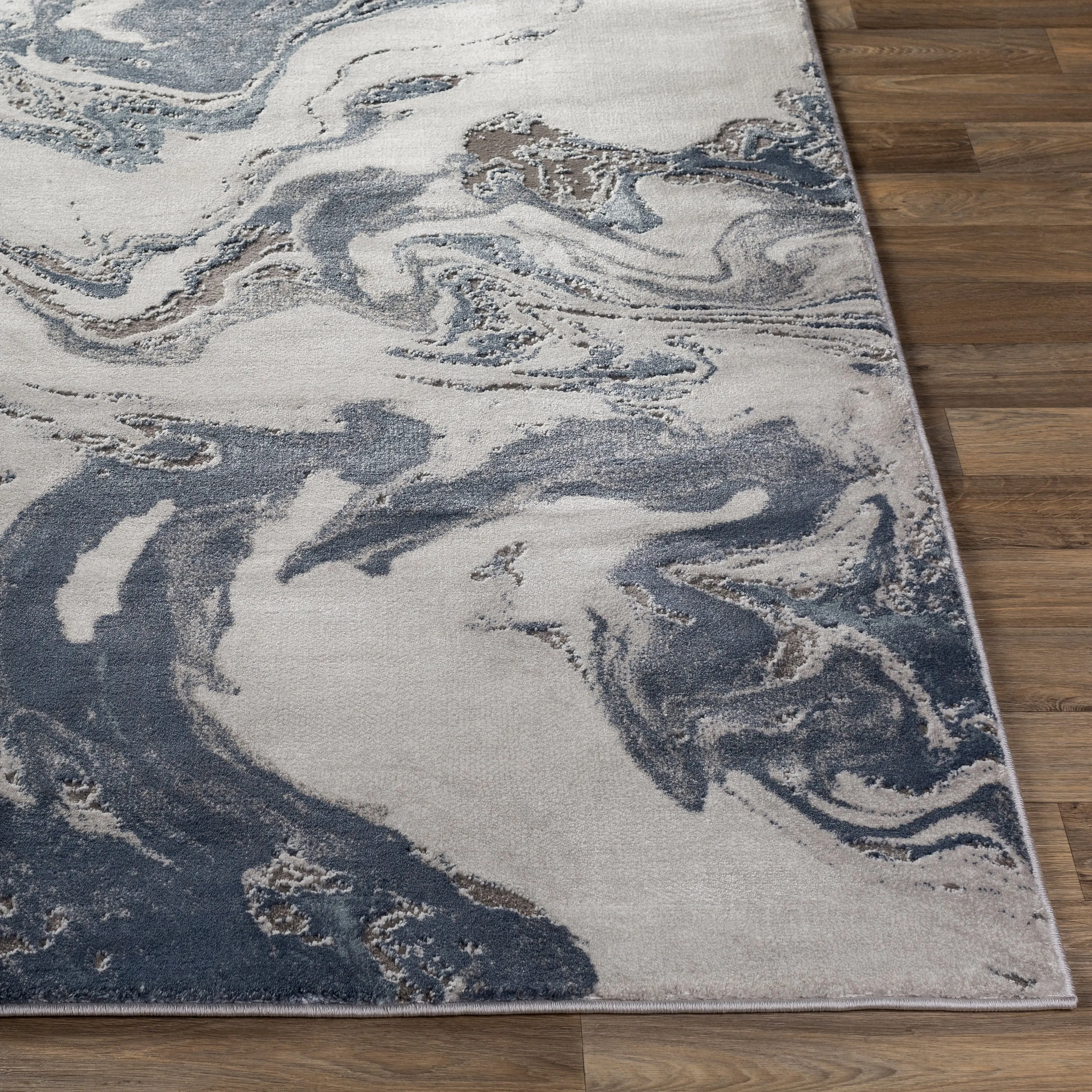 Livabliss Auria Modern Swirl Area Rug