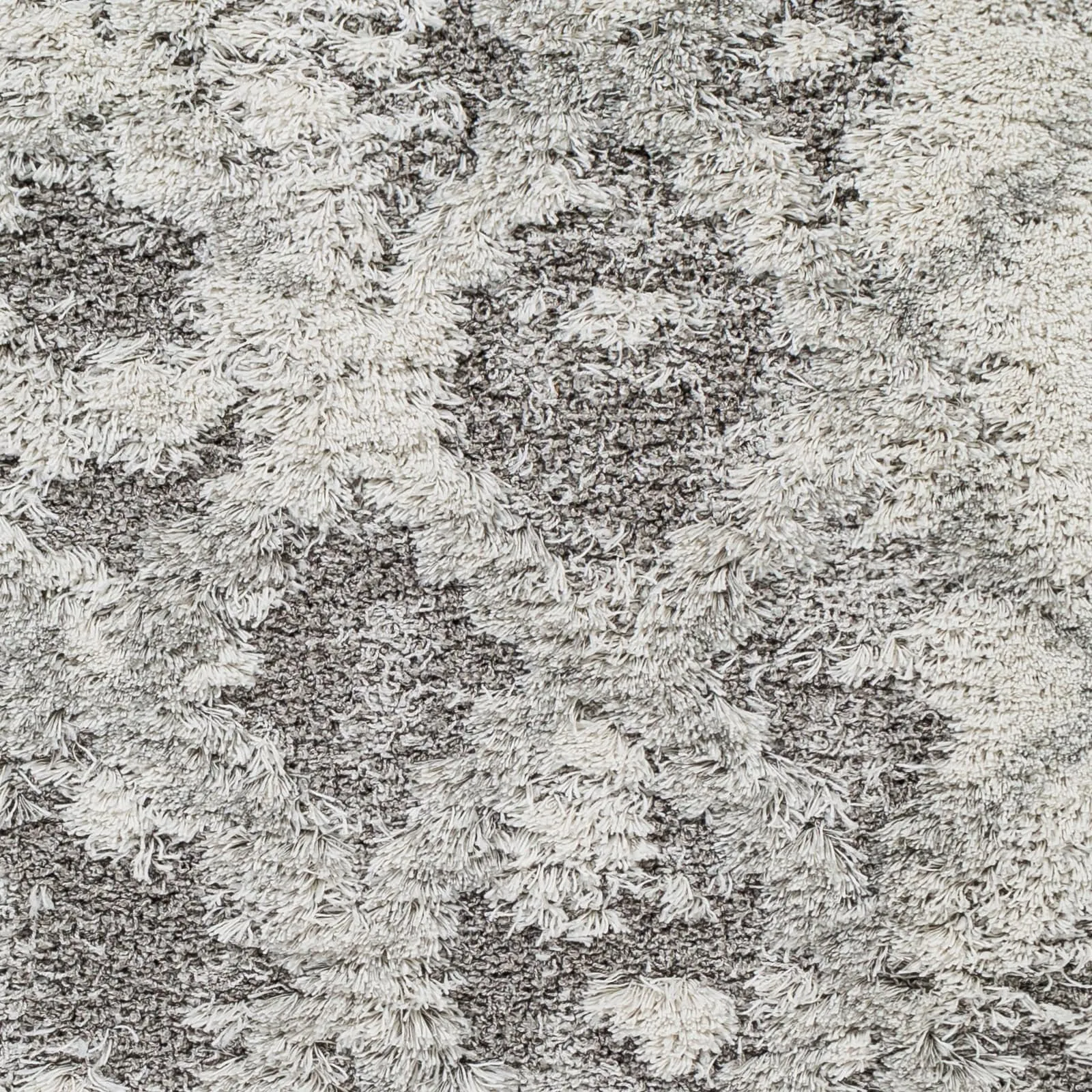 Livabliss Chace Distressed Trellis Shag Area Rug