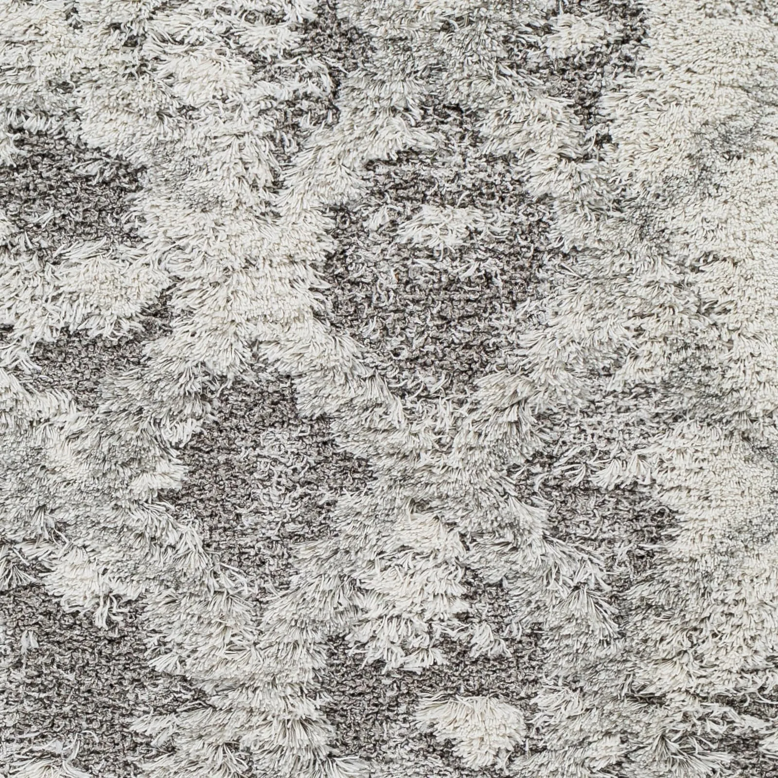 Livabliss Chace Distressed Trellis Shag Area Rug