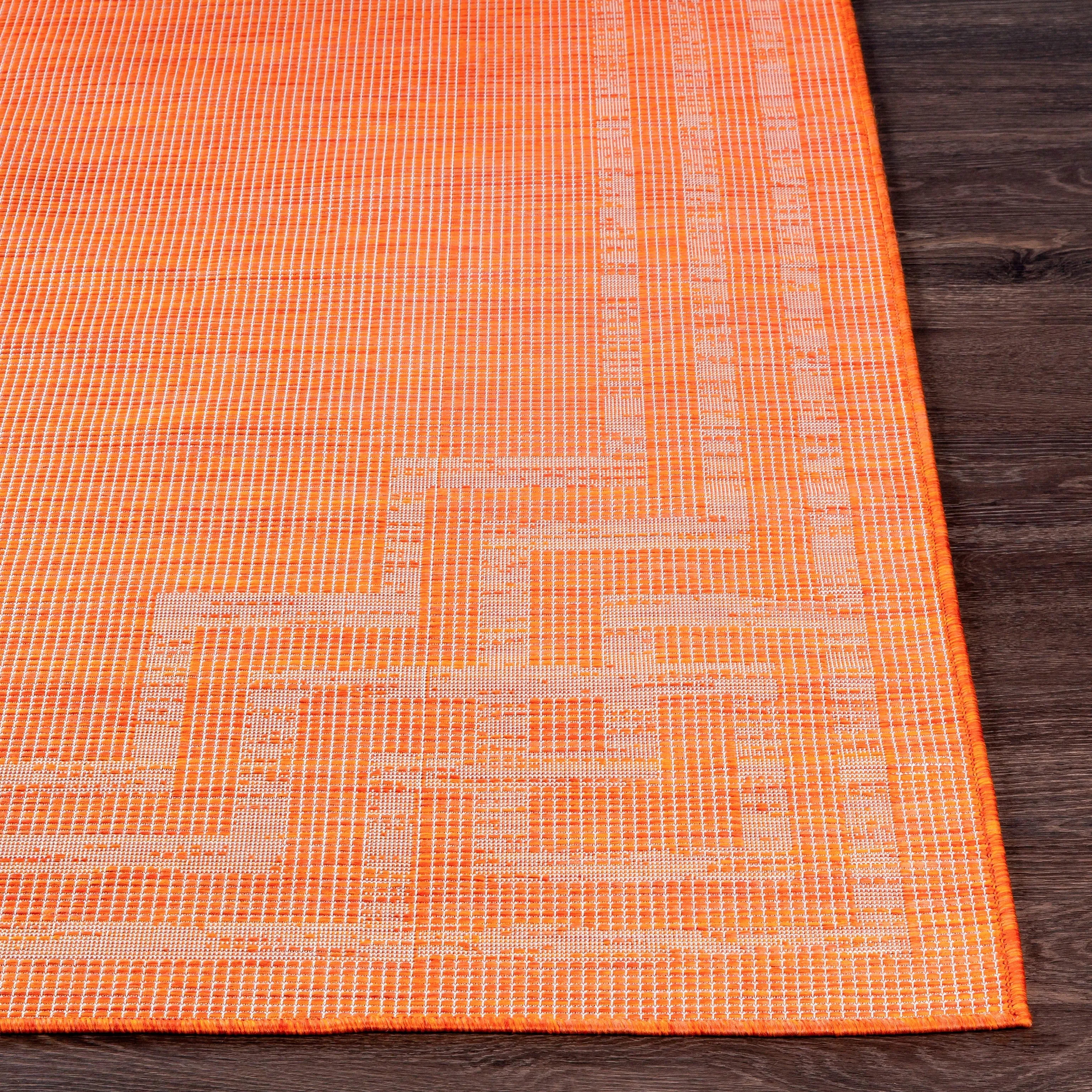 Livabliss Esana Traditional Border Outdoor Area Rug
