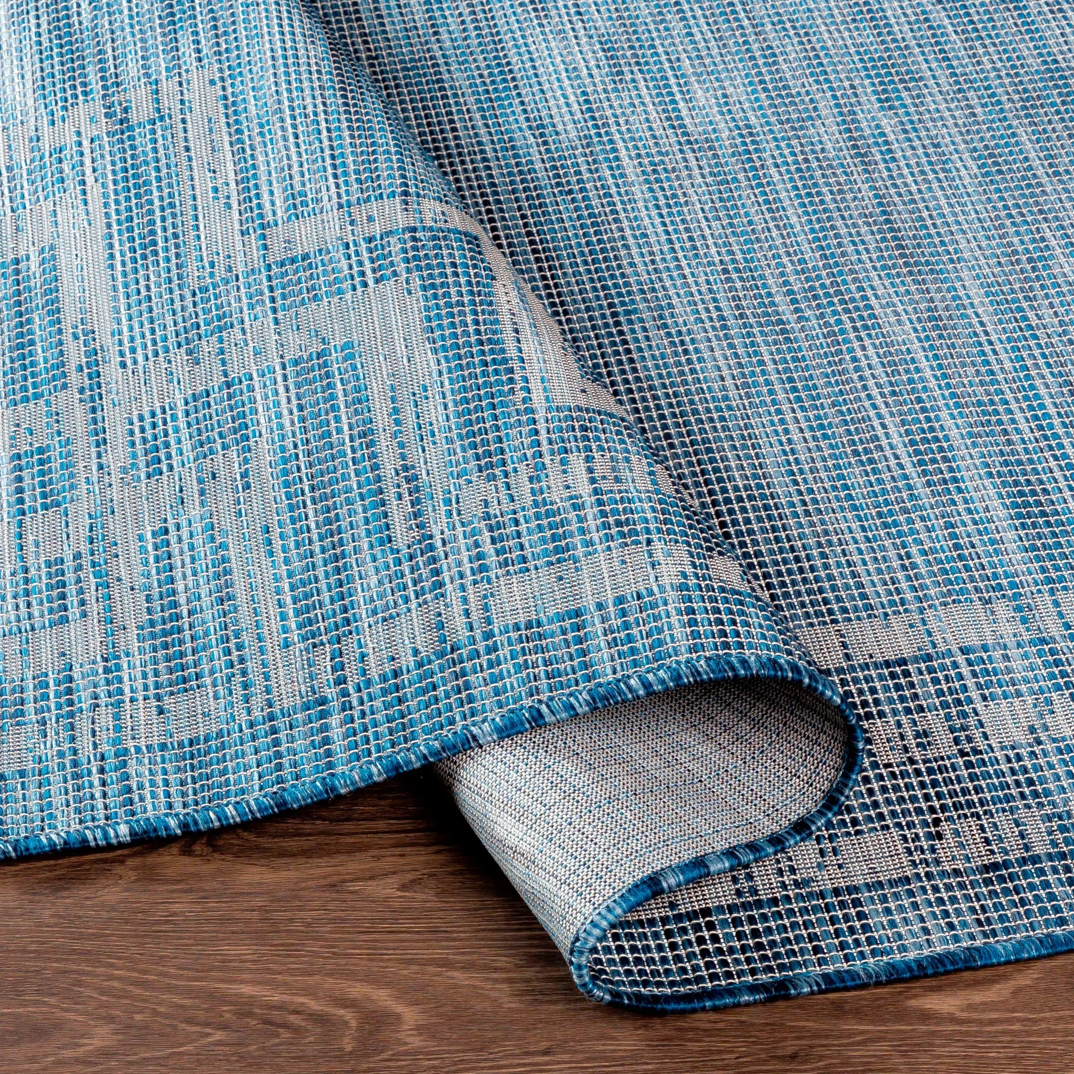 Livabliss Esana Traditional Border Outdoor Area Rug