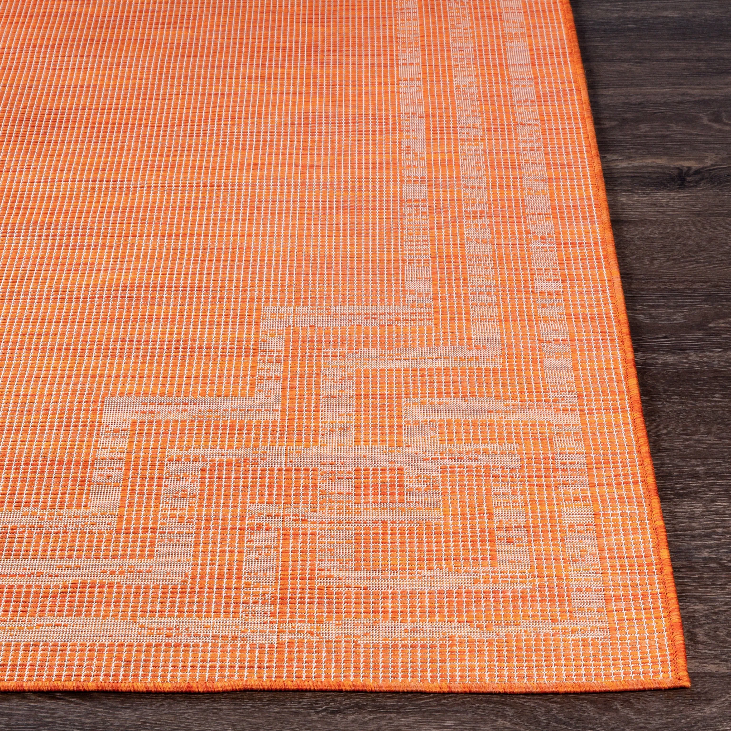 Livabliss Esana Traditional Border Outdoor Area Rug
