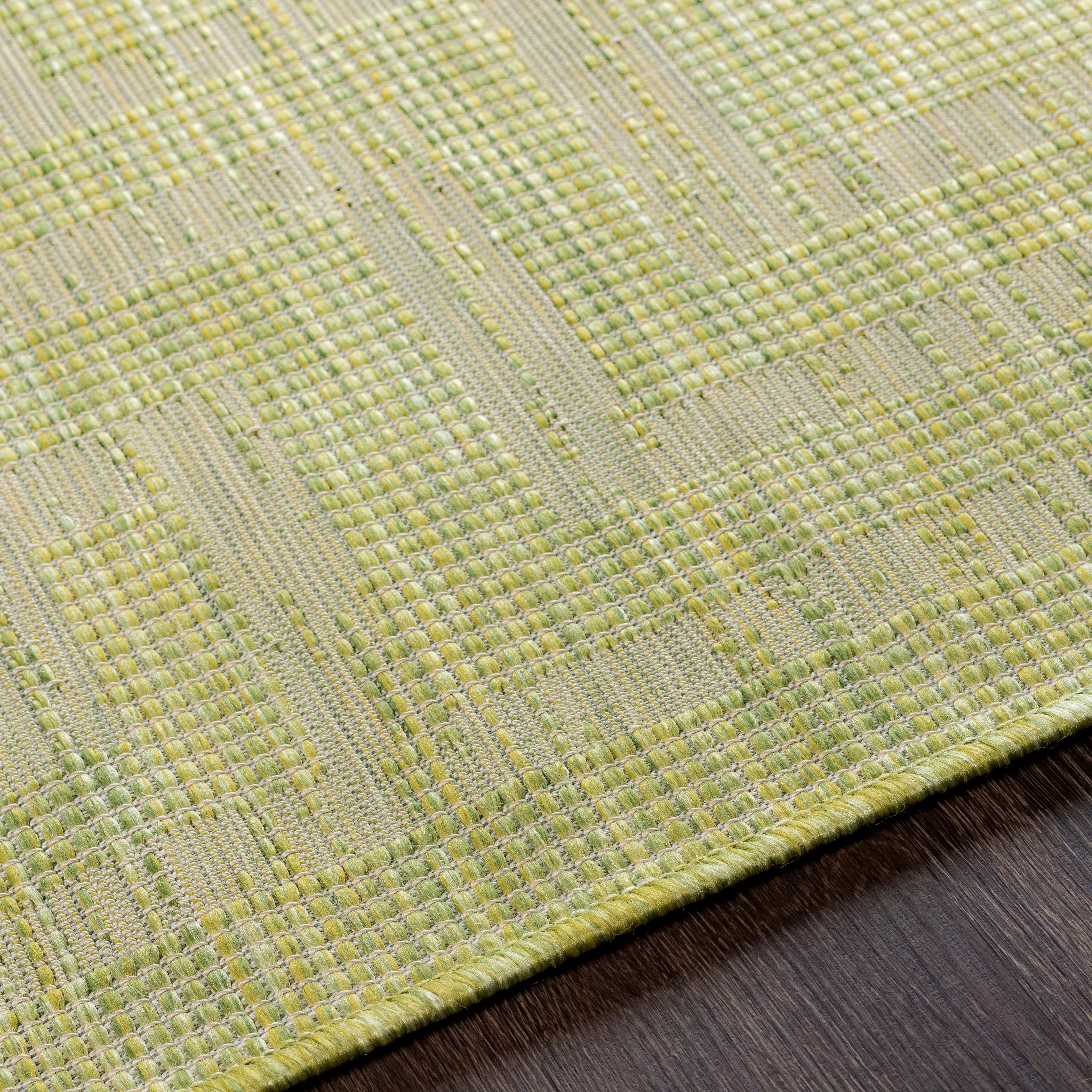 Livabliss Esana Traditional Border Outdoor Area Rug