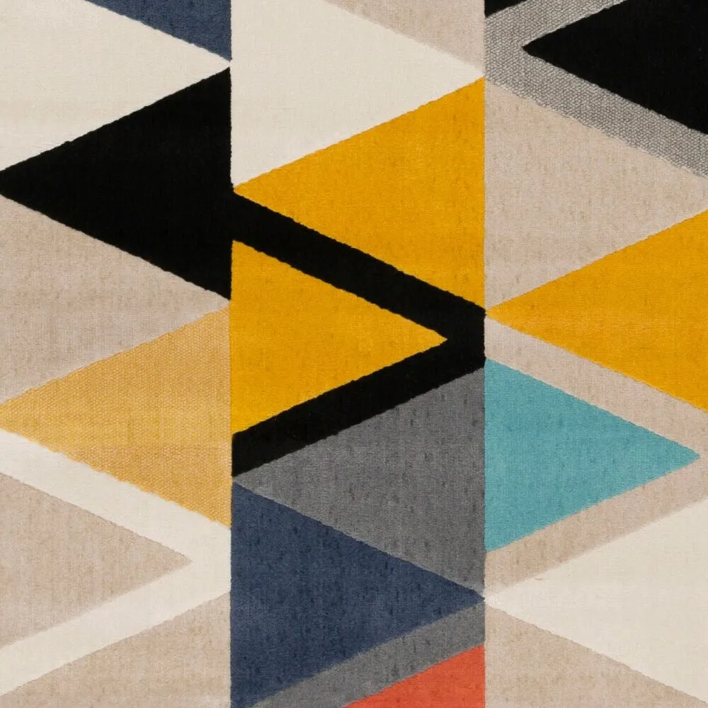 Livabliss Everleigh Mid-Century Geometric Area Rug