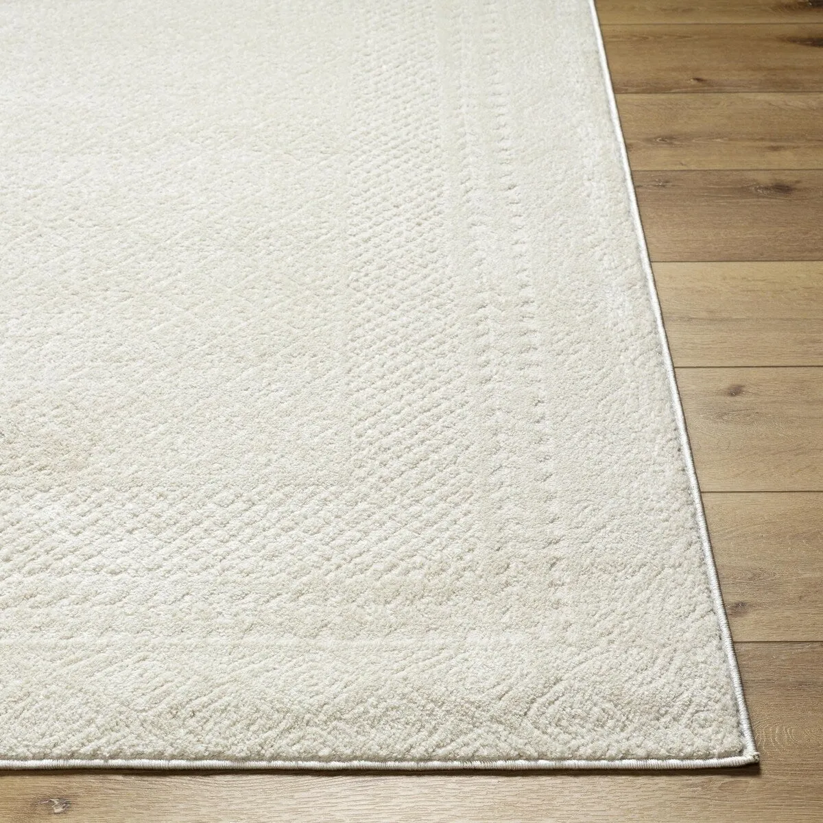 Livabliss Freud Bohemian Bordered Area Rug