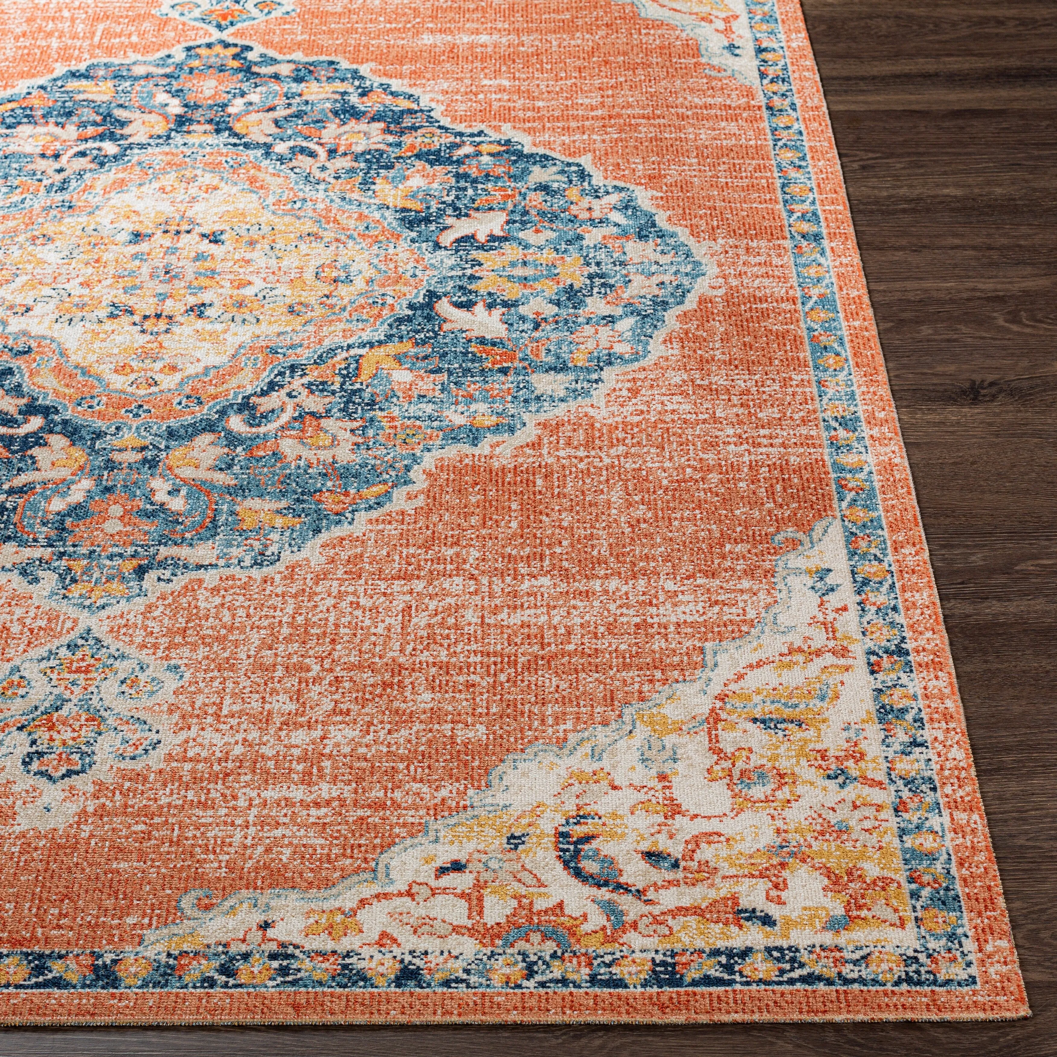 Livabliss Grania Indoor/ Outdoor Distressed Persian Area Rug