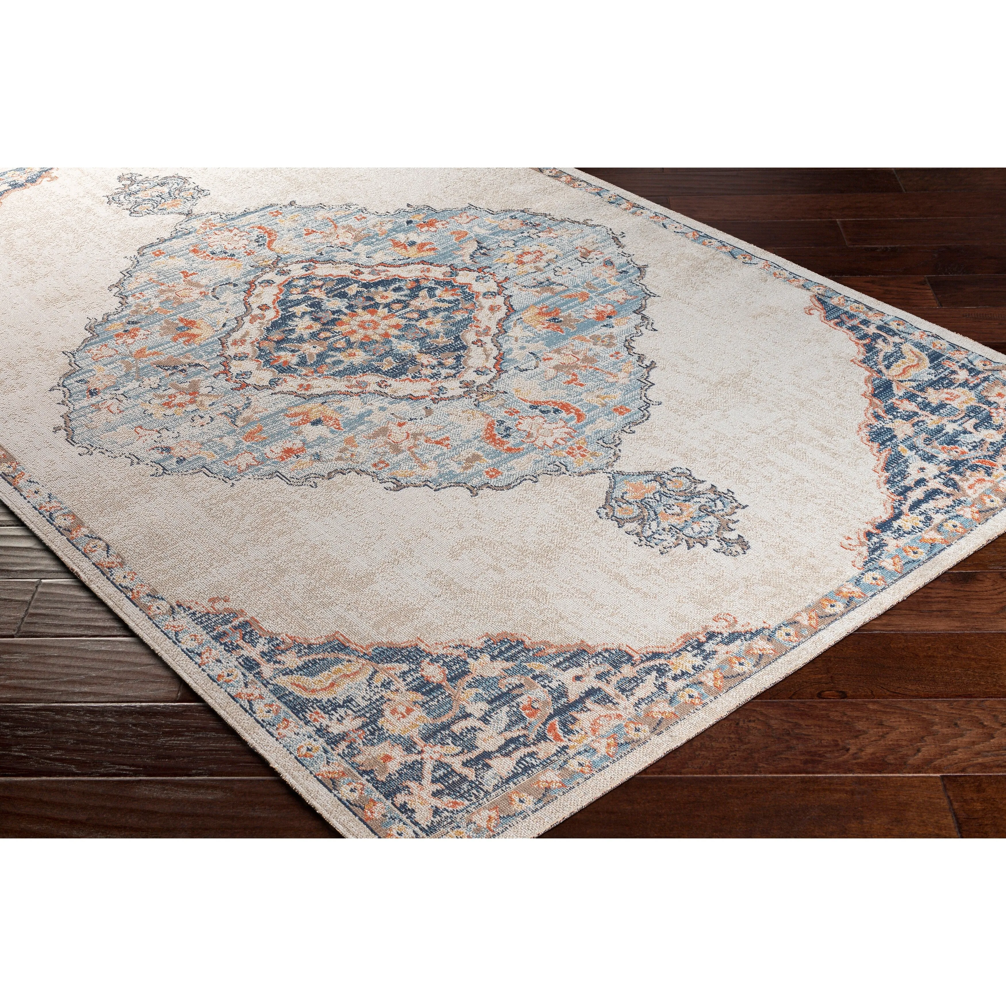 Livabliss Grania Indoor/ Outdoor Distressed Persian Area Rug