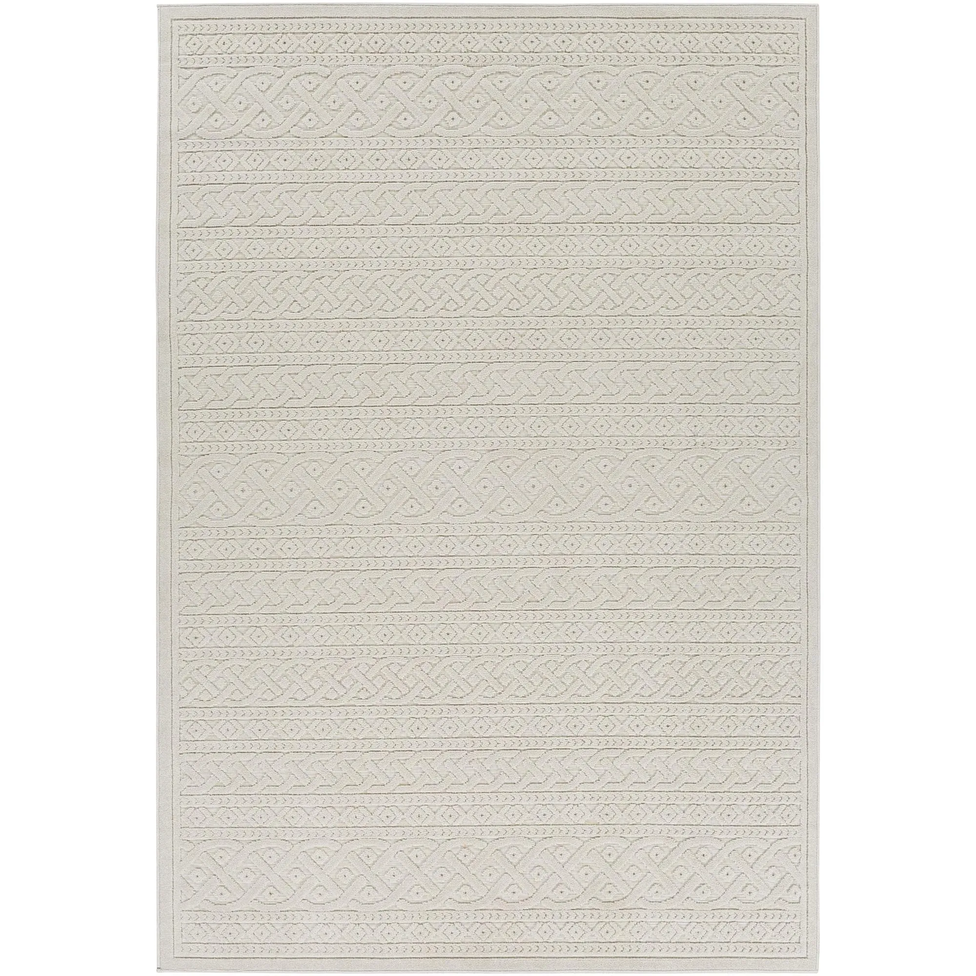 Livabliss Greenwich Indoor/ Outdoor Geometric Stripe Area Rug