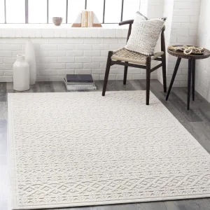 Livabliss Greenwich Indoor/ Outdoor Geometric Stripe Area Rug