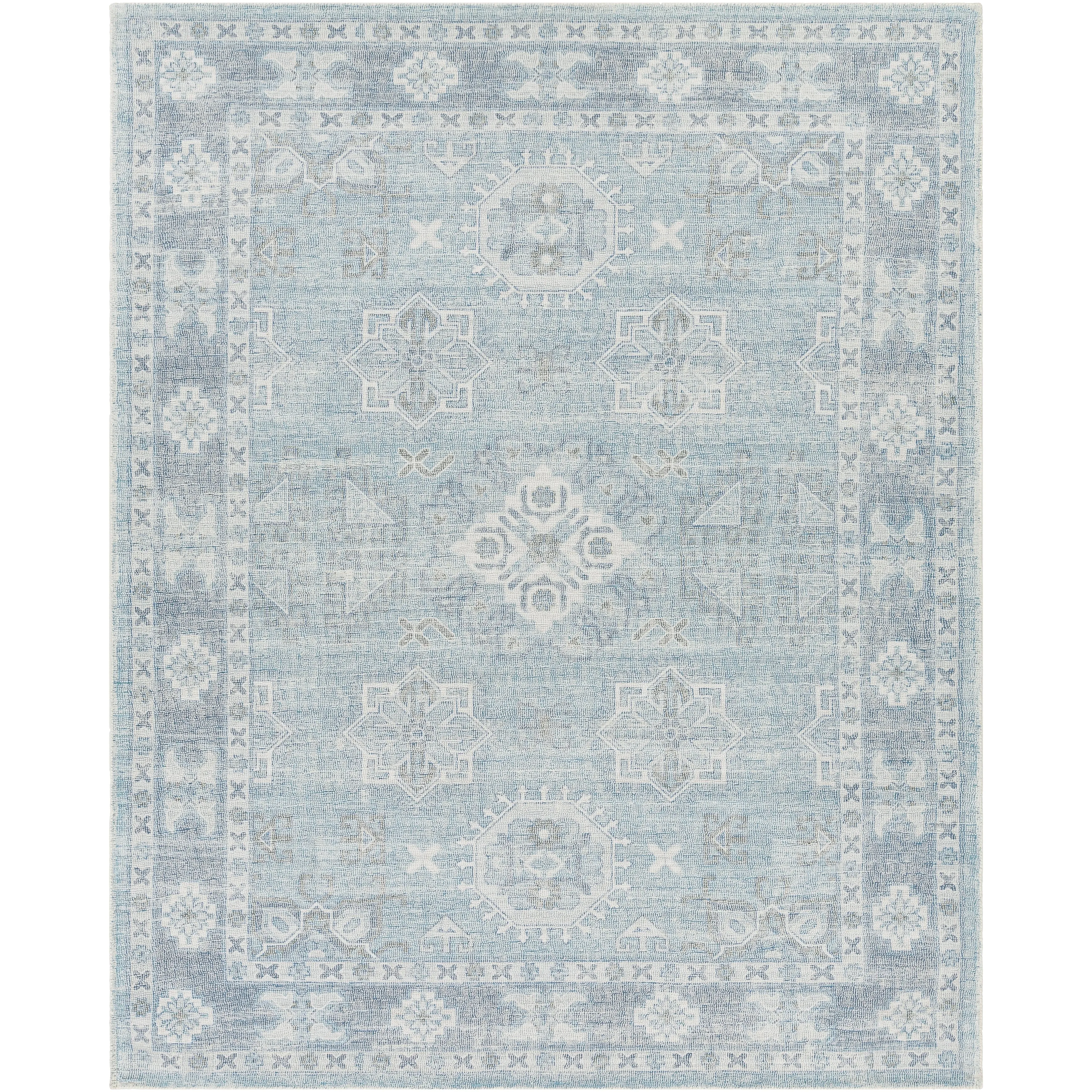 Livabliss Lainey Handmade Medallion Wool Area Rug