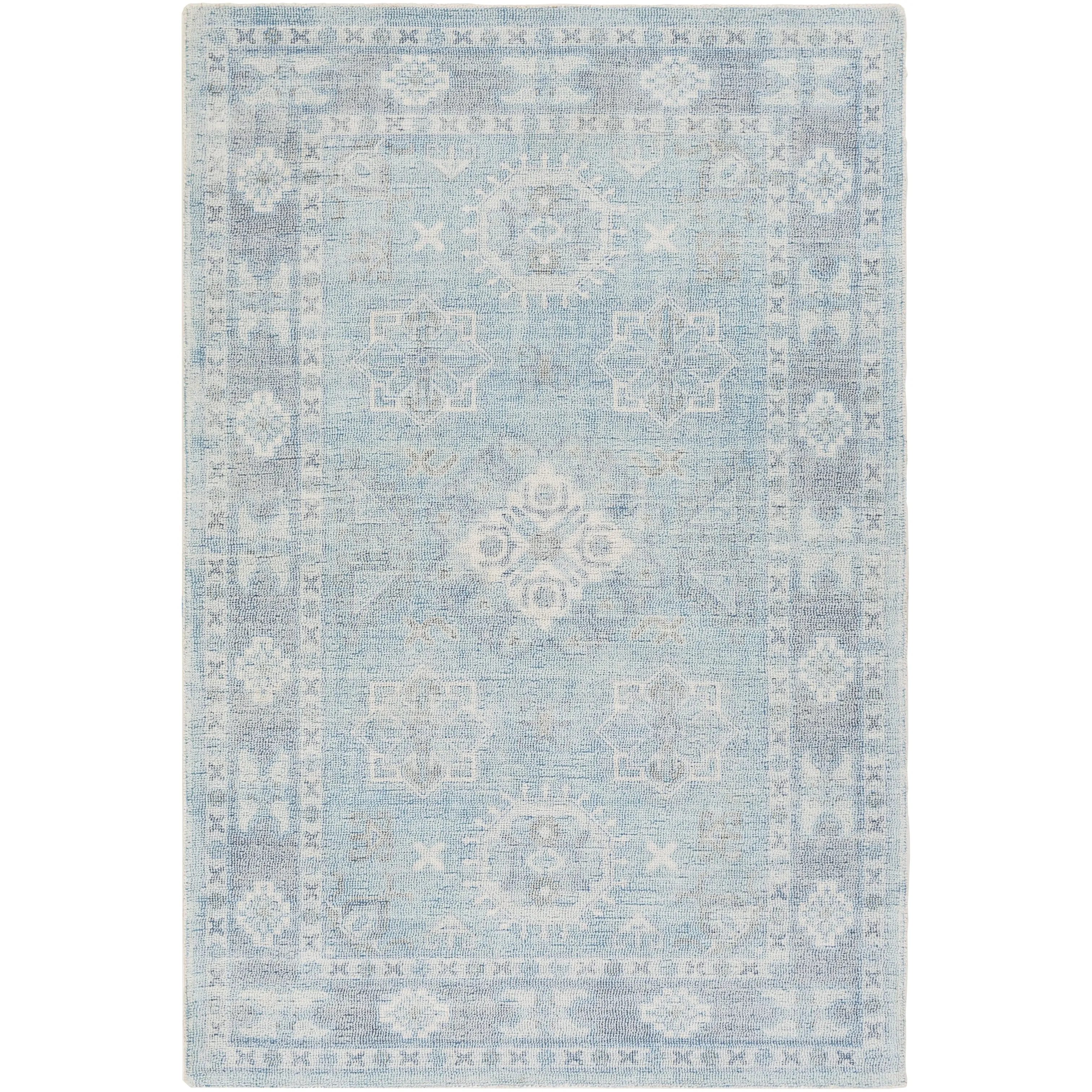 Livabliss Lainey Handmade Medallion Wool Area Rug