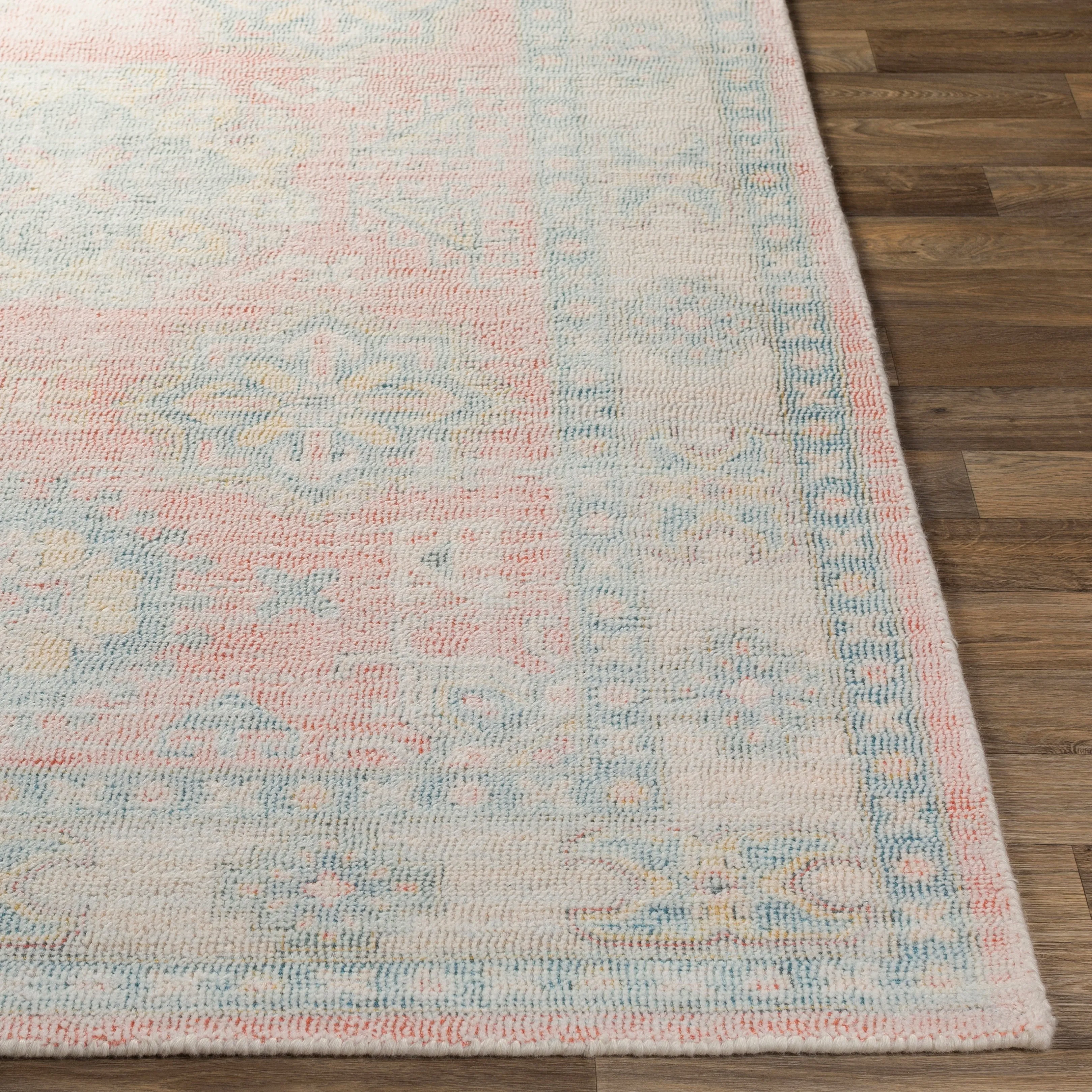 Livabliss Lainey Handmade Medallion Wool Area Rug