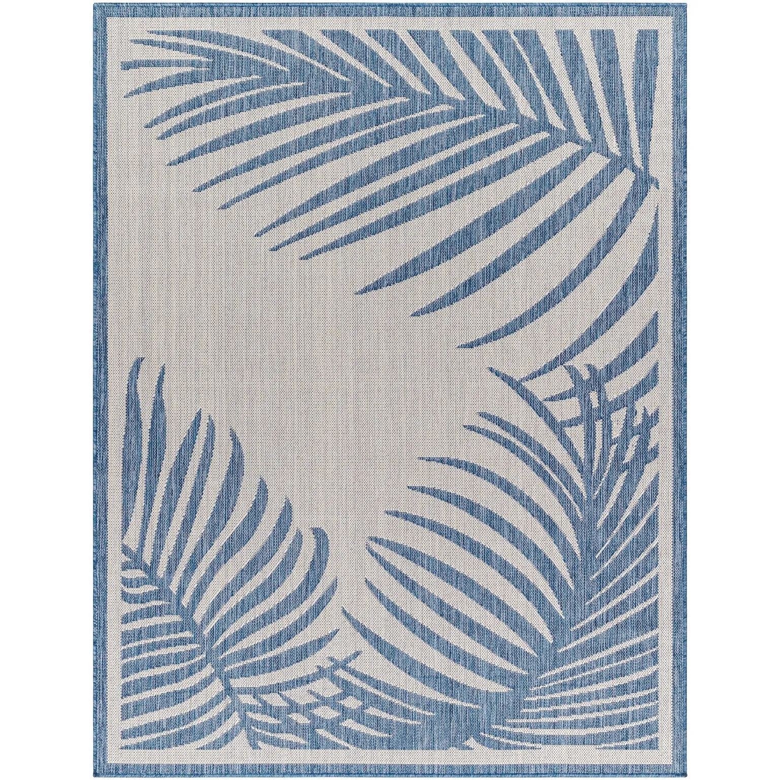 Livabliss Long Beach Outdoor Safe Tropical Area Rug
