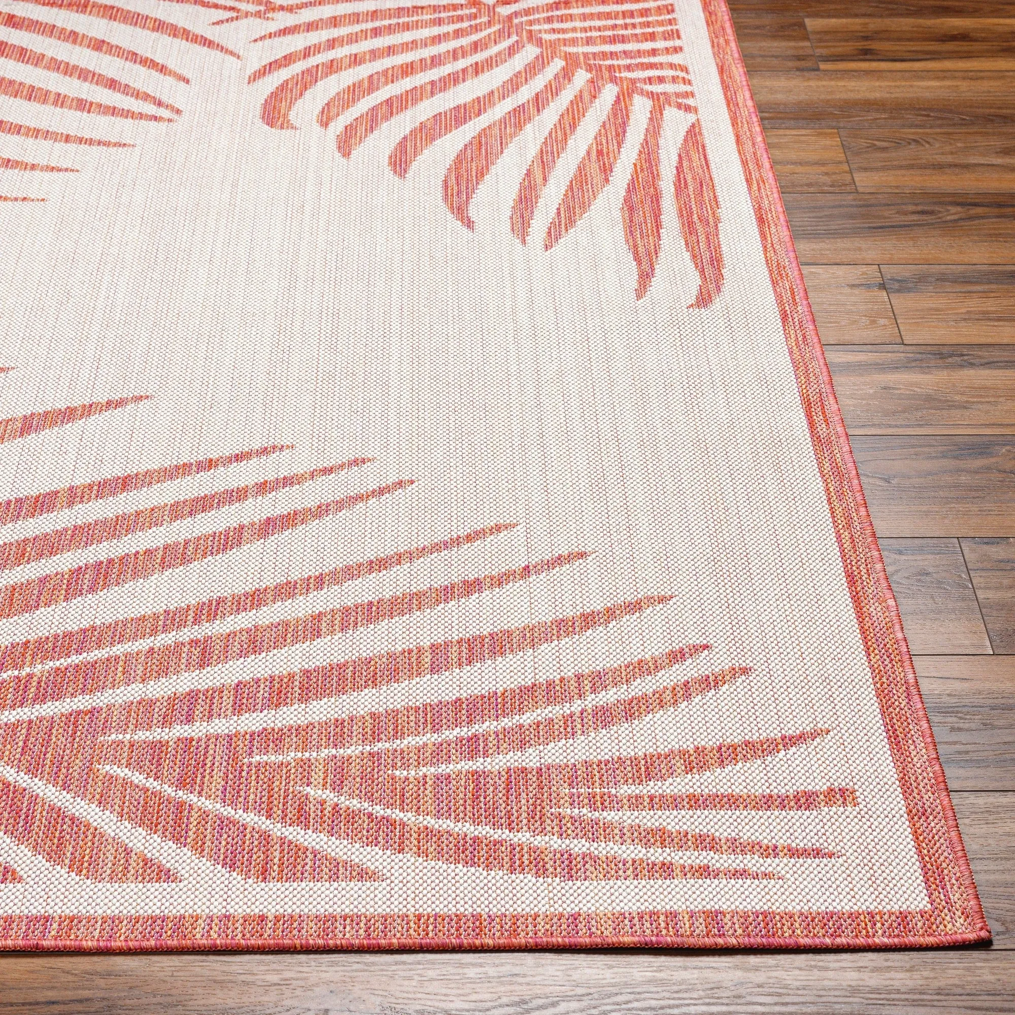 Livabliss Long Beach Outdoor Safe Tropical Area Rug