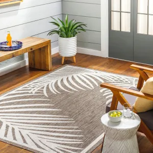 Livabliss Long Beach Outdoor Safe Tropical Area Rug