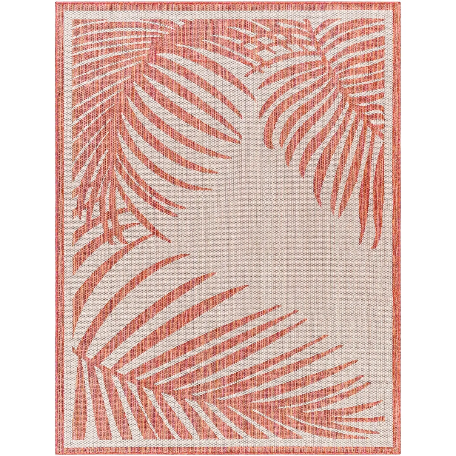 Livabliss Long Beach Outdoor Safe Tropical Area Rug