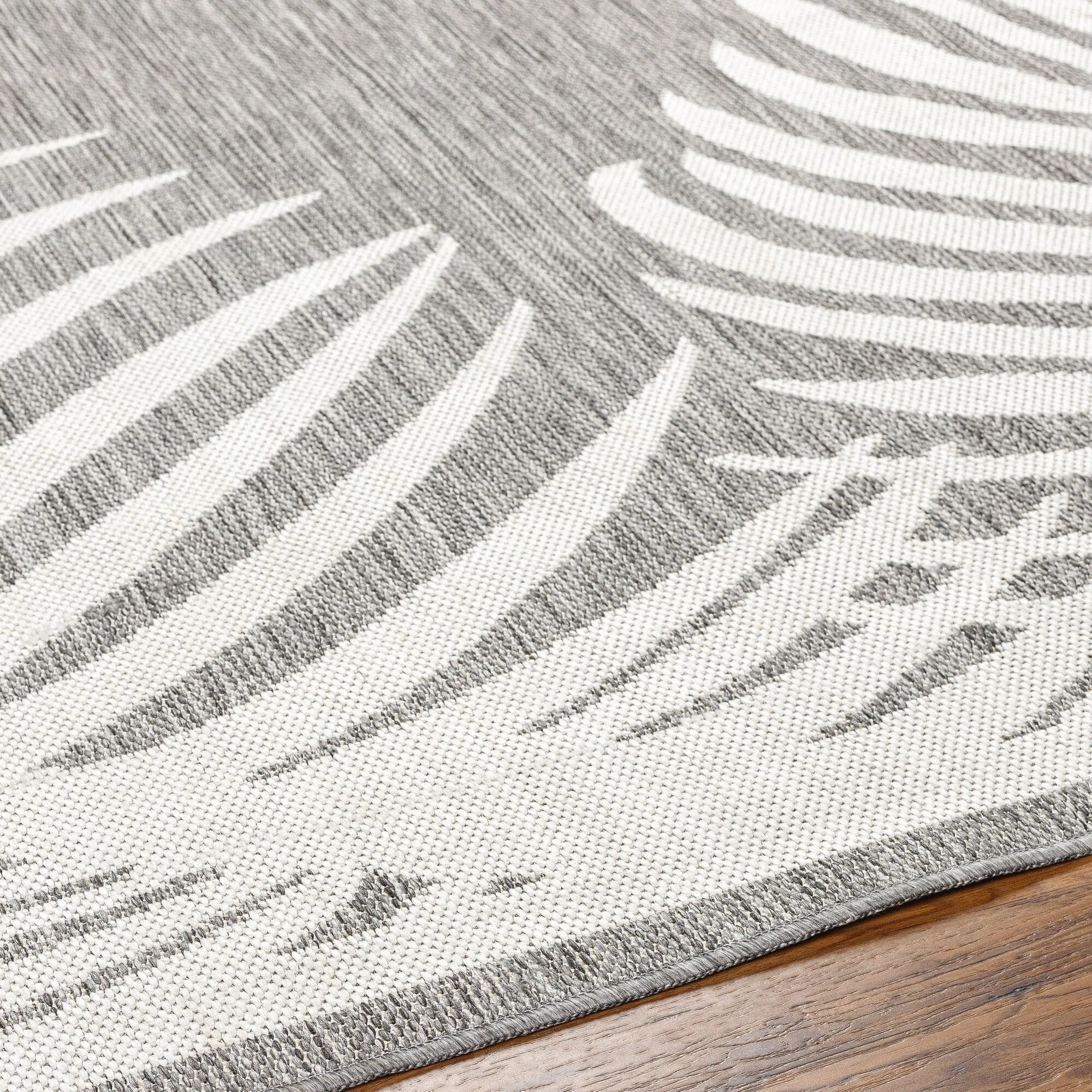 Livabliss Long Beach Outdoor Safe Tropical Area Rug