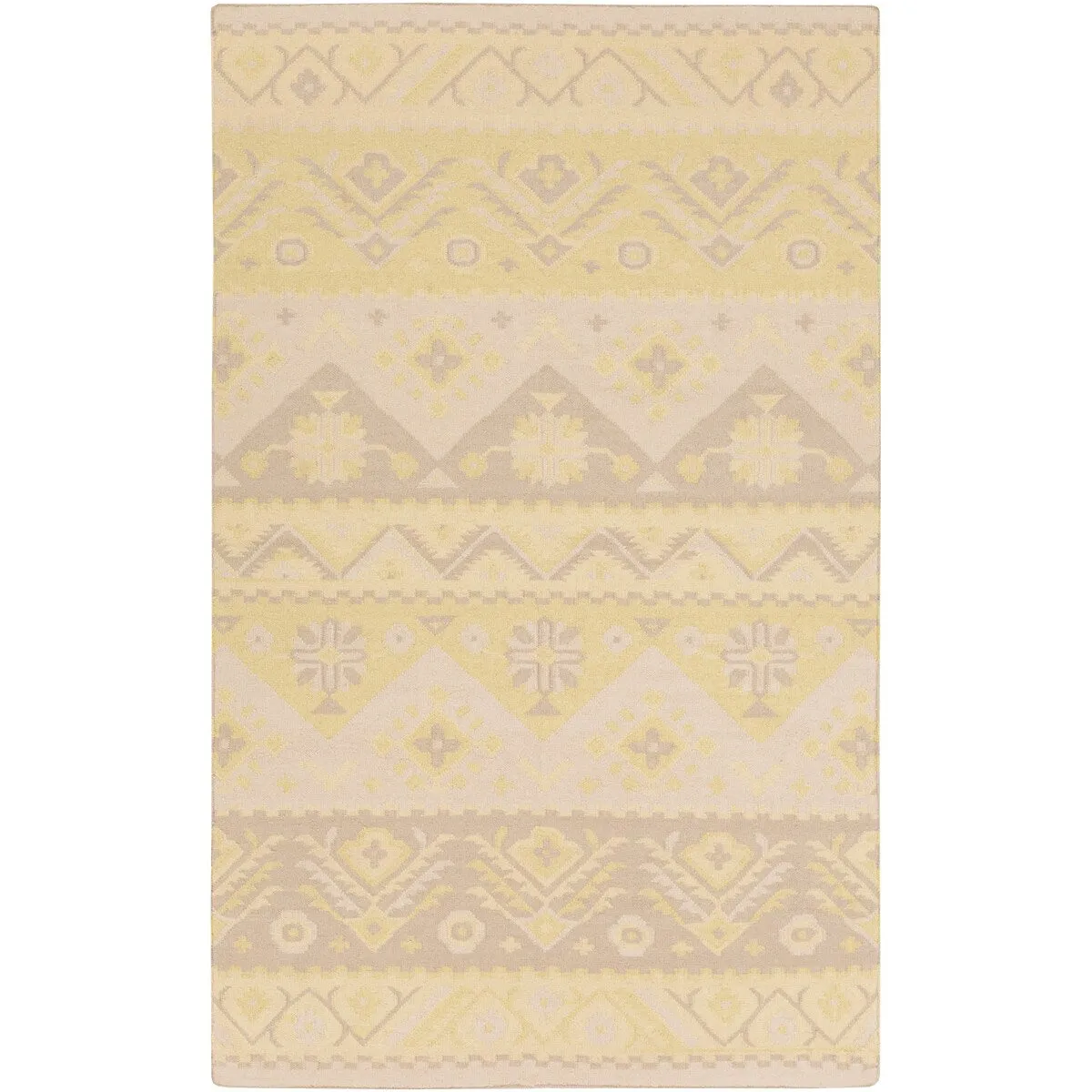 Livabliss Louise Handmade Southwestern Wool Flatweave Area Rug