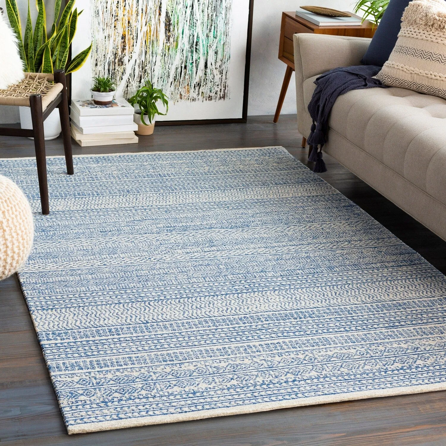 Livabliss Maroc Bohemian Tribal Hand Tufted Area Rug