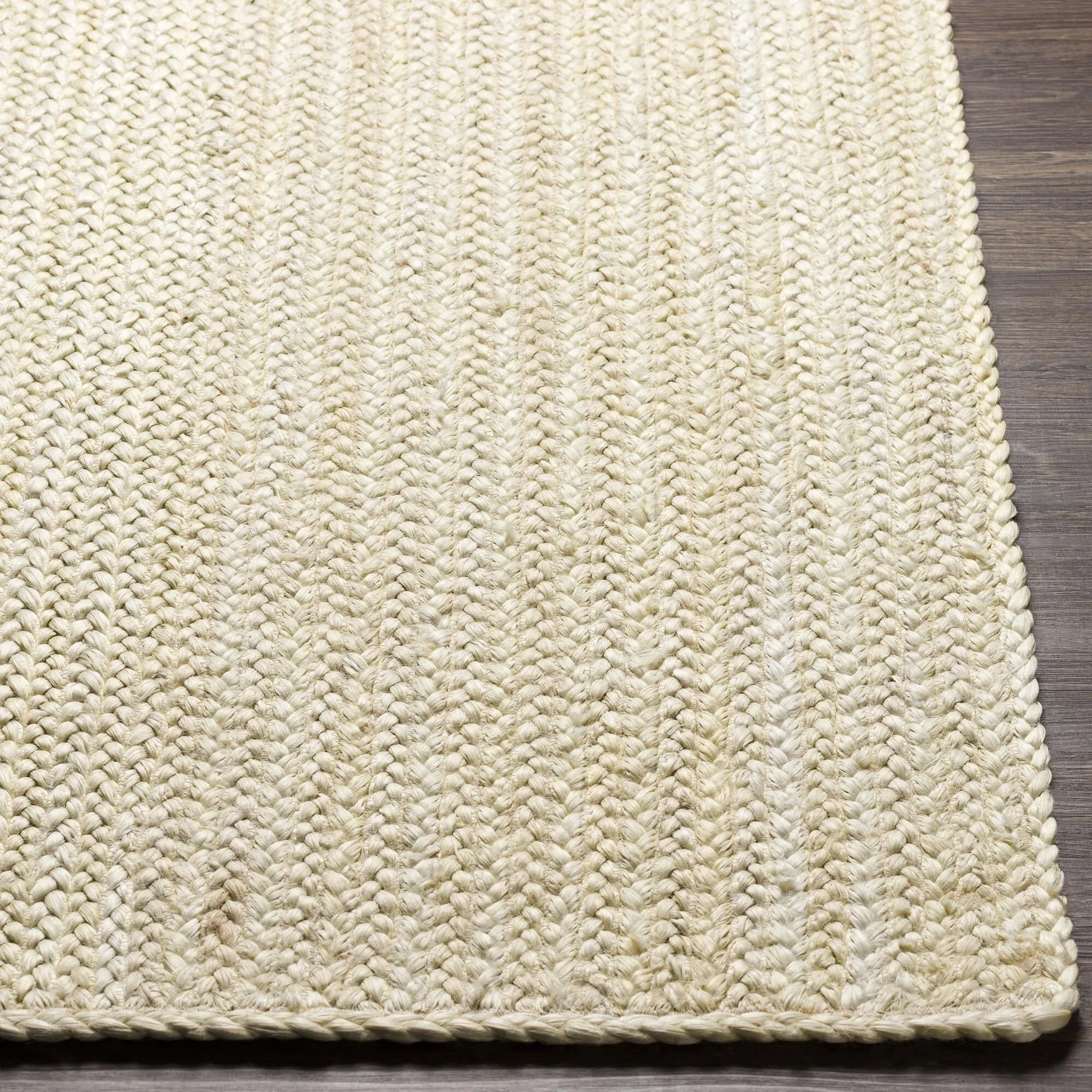 Livabliss Natural Braids Country Solid Area Rug