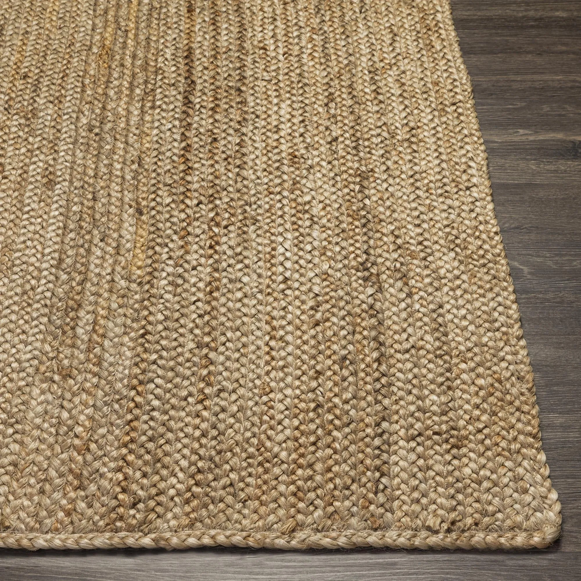 Livabliss Natural Braids Country Solid Area Rug