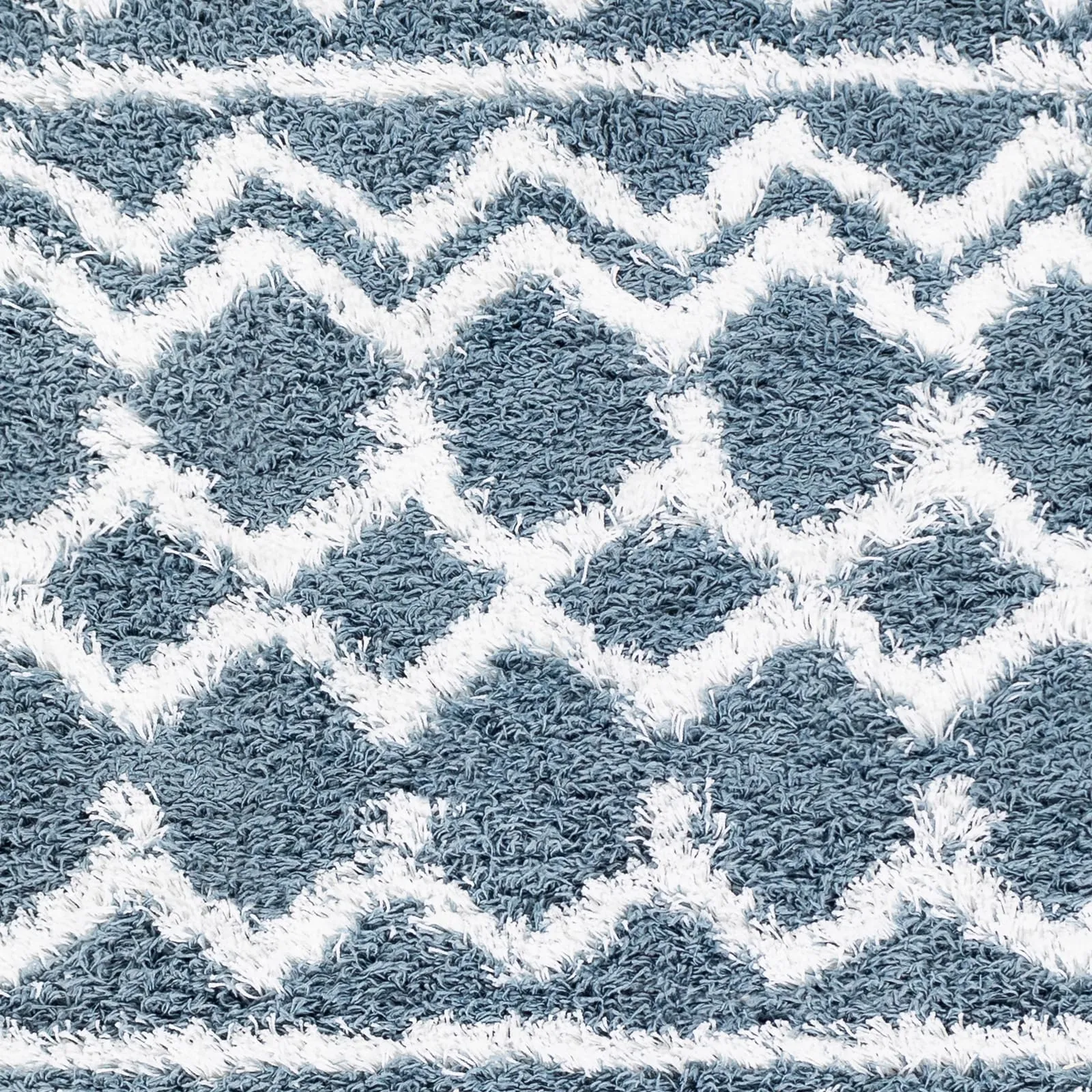 Livabliss Newton Geometric Moroccan Trellis Shag Area Rug